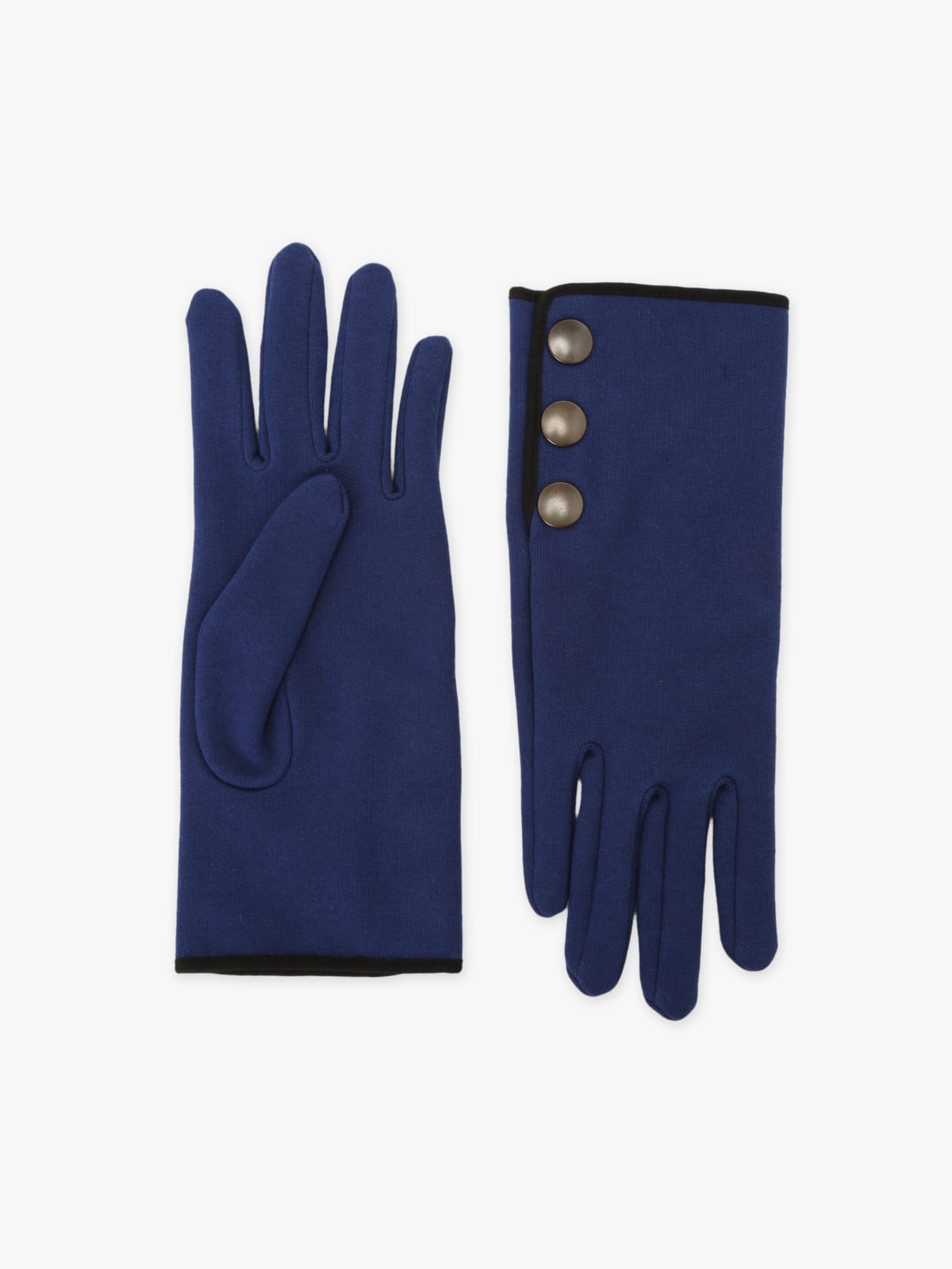 blue cotton Yvan gloves