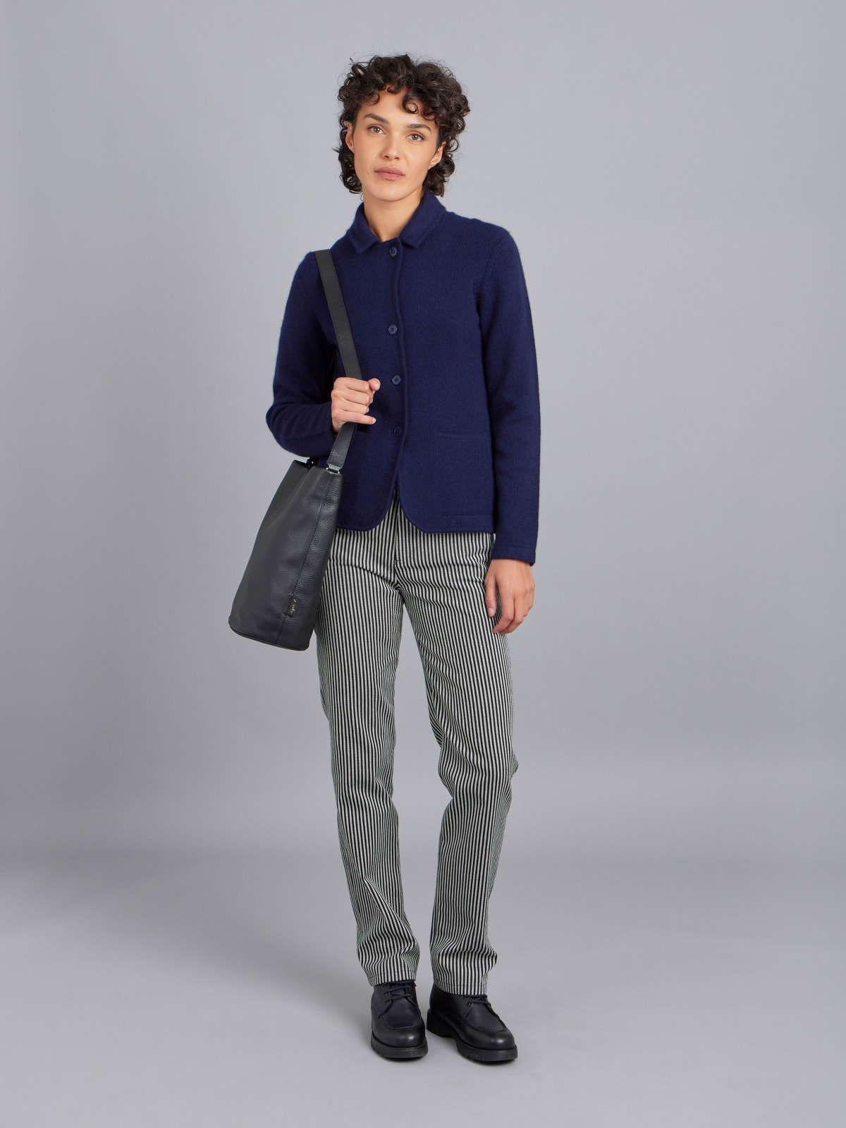 blue Clifford cashmere jacket