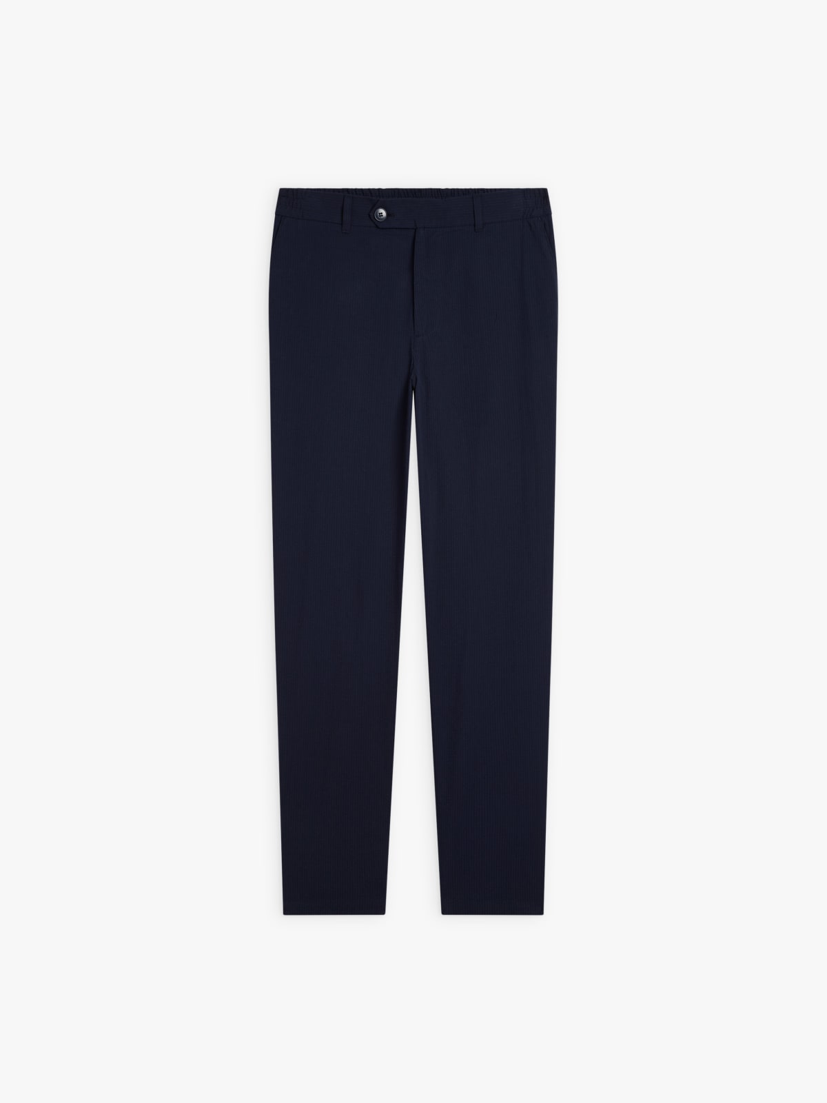 blue cotton straight Noamm trousers