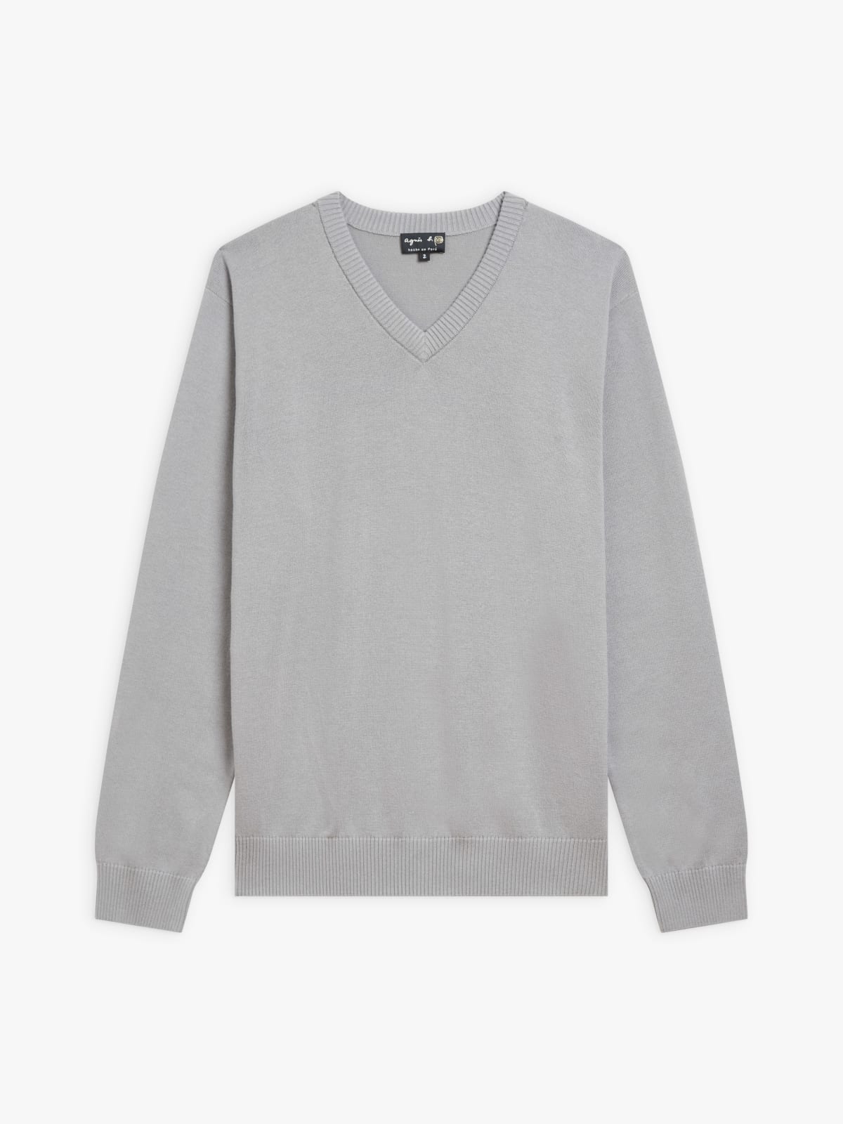 grey cotton Lewis jumper