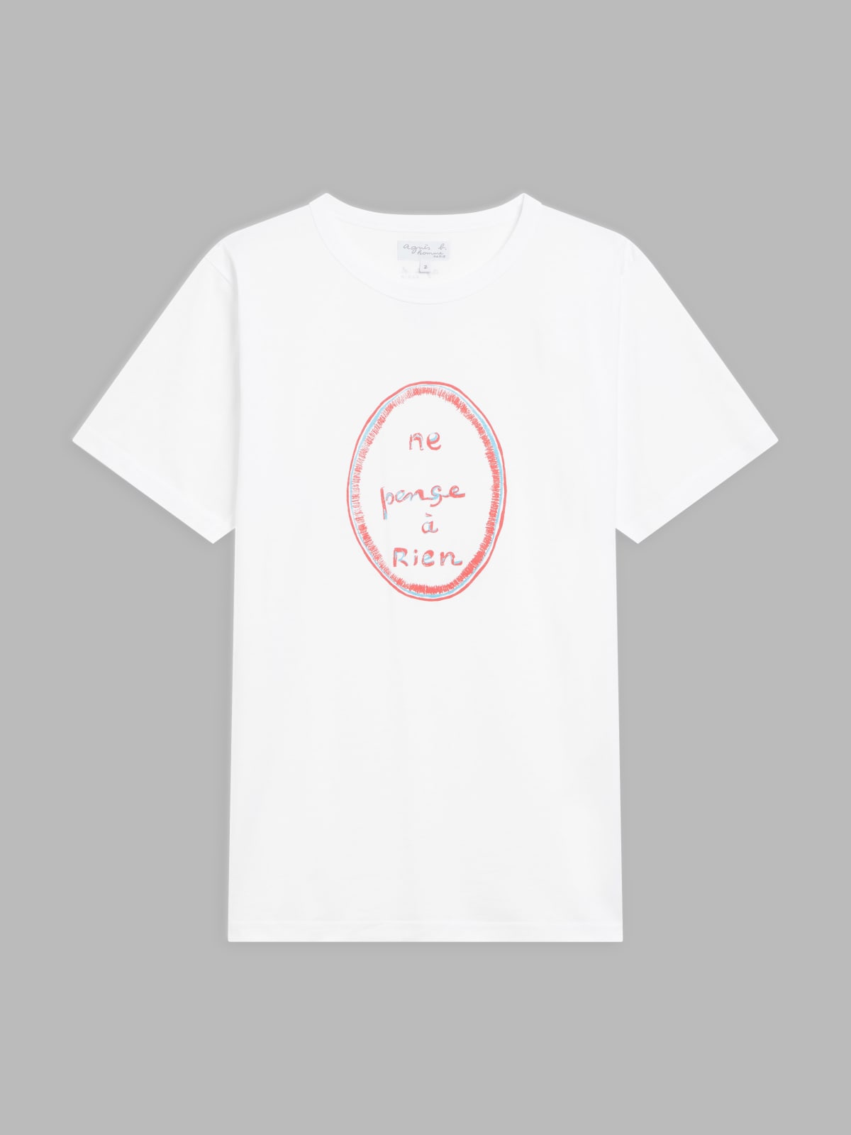 t-shirt Brando en coton blanc artiste Louise Bourgeois