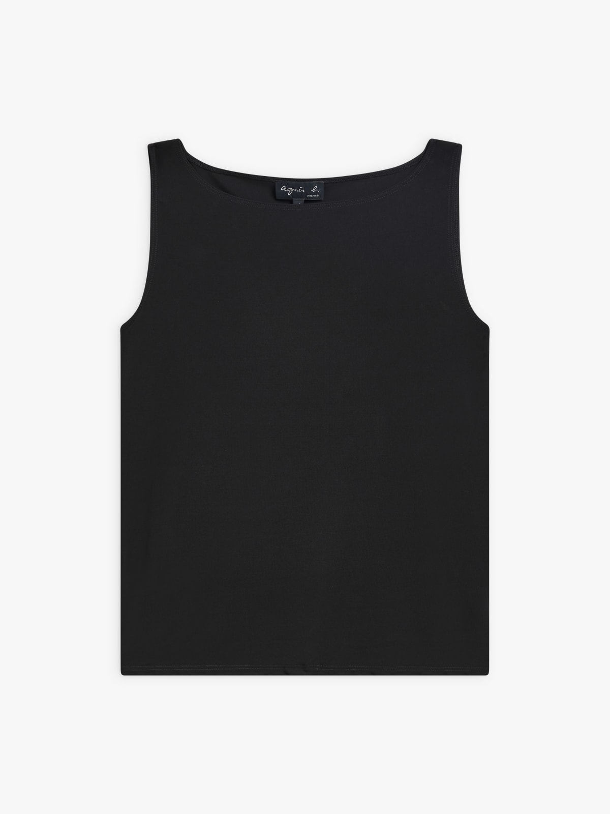 black sleeveless Tempête t-shirt