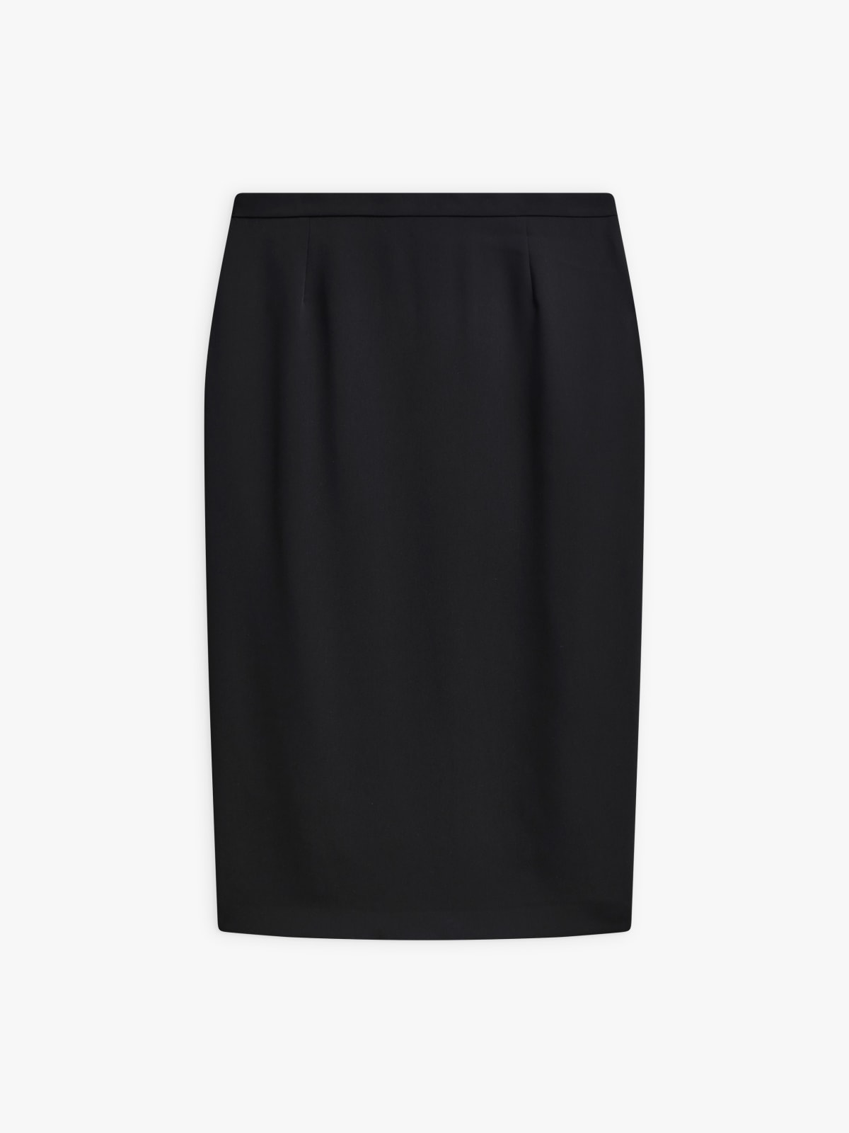 black long straight Izia skirt