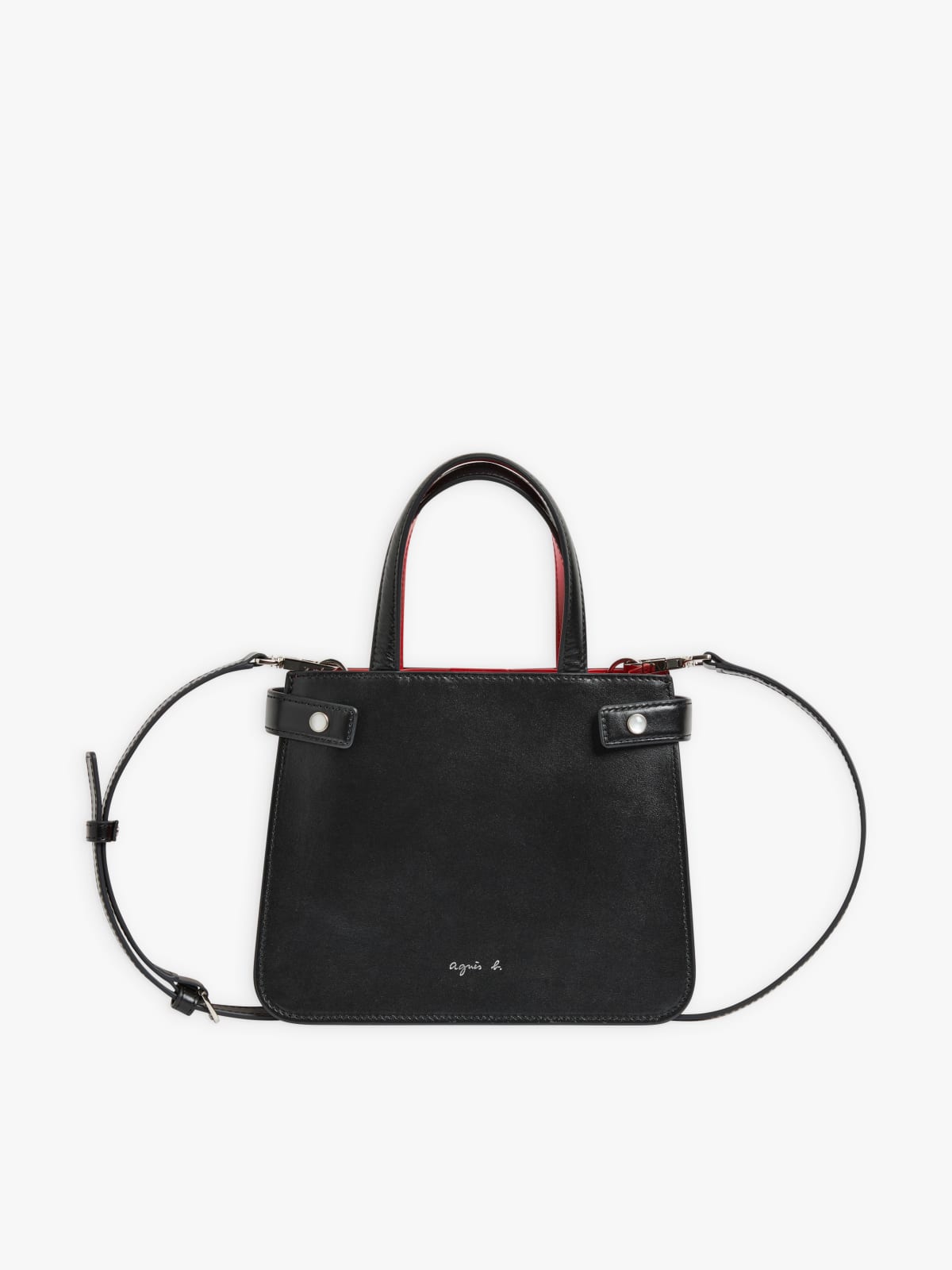 sac en cuir noir