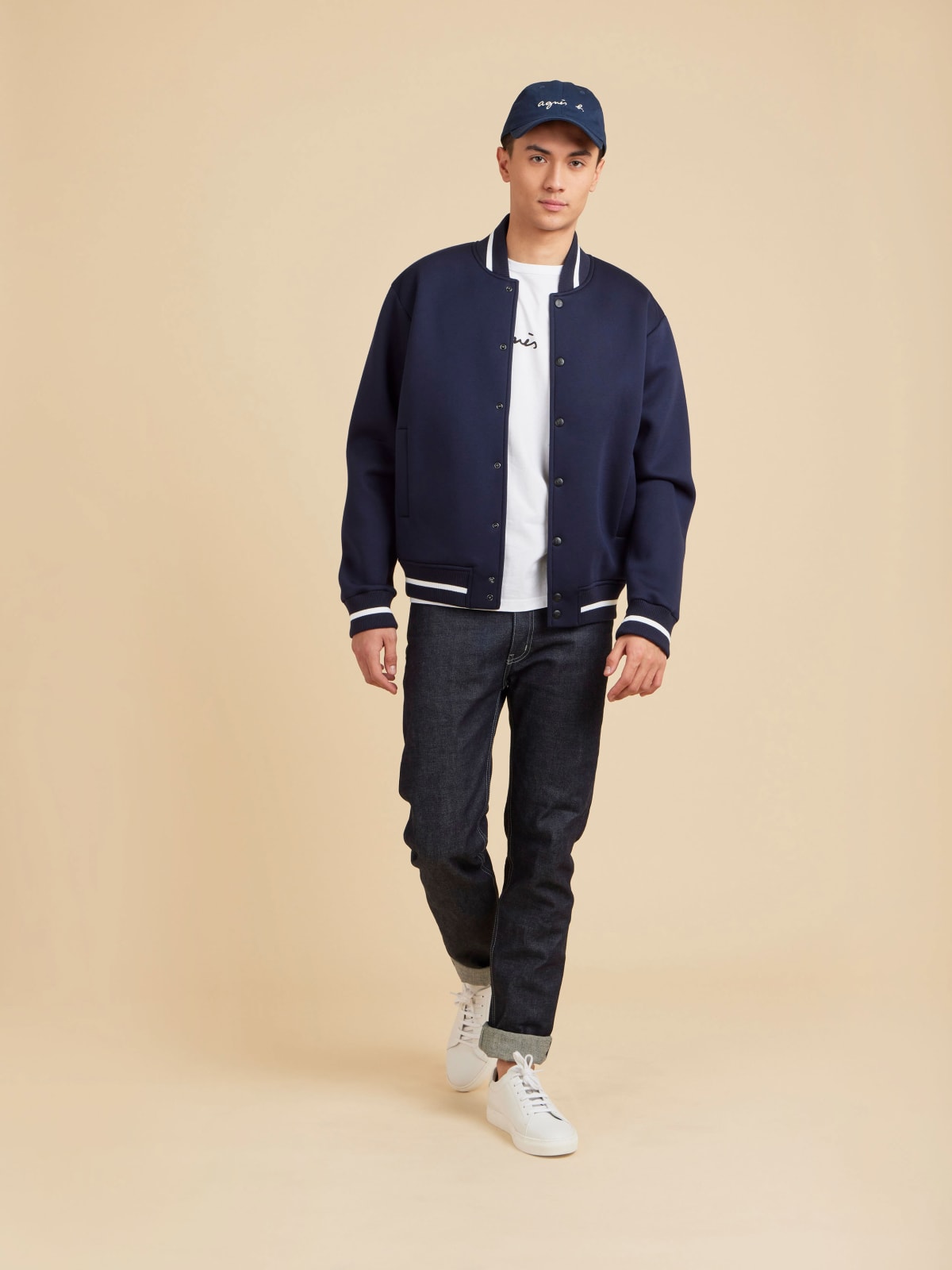 blue modal New Classe blouson