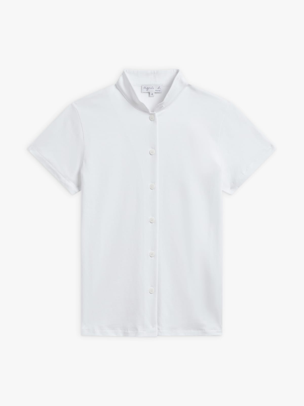 white cotton Violaine shirt