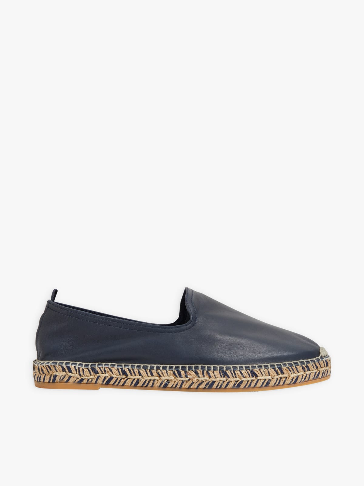 blue leather Noeh espadrilles