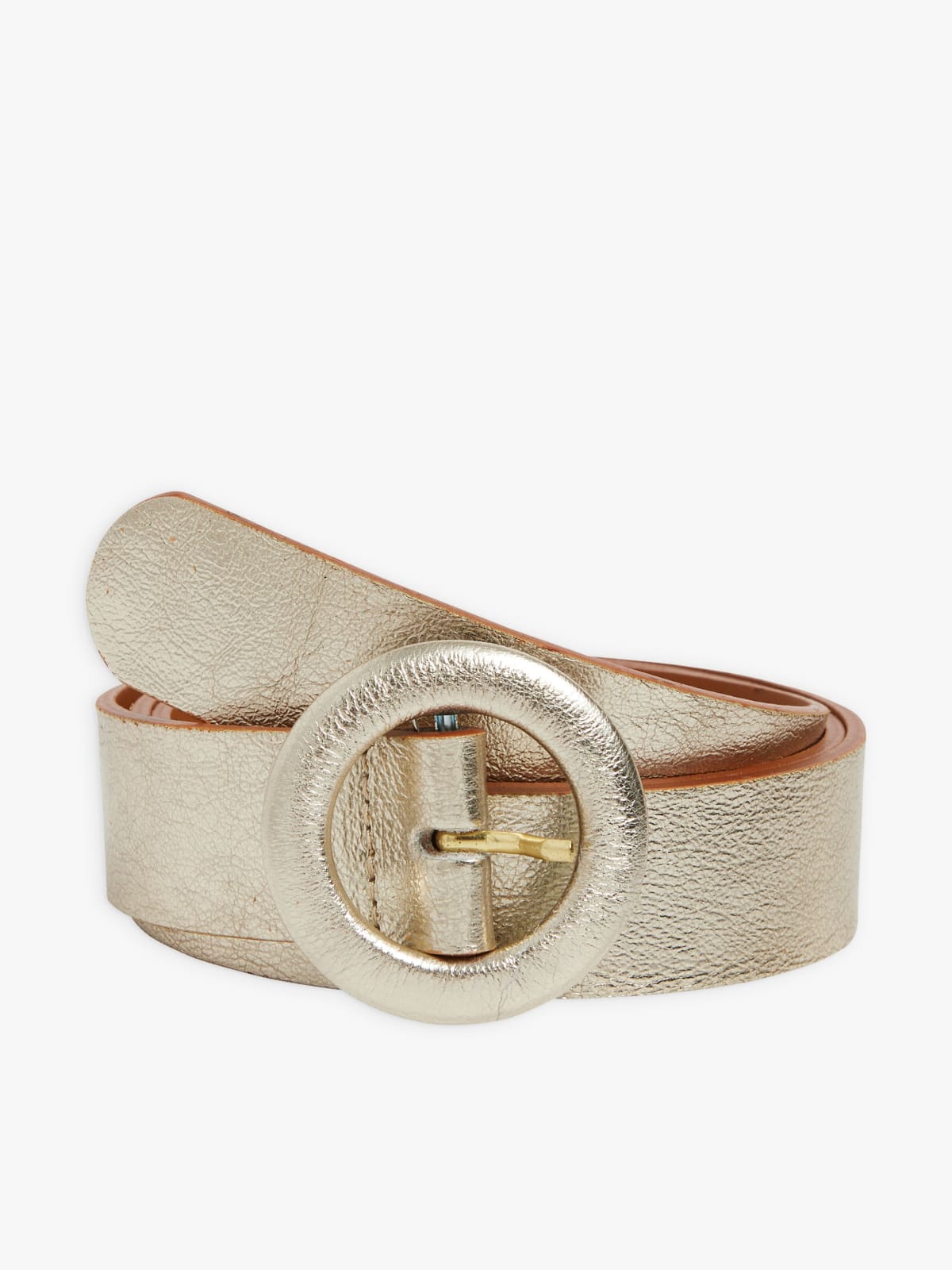 ceinture Sirine en cuir jaune 