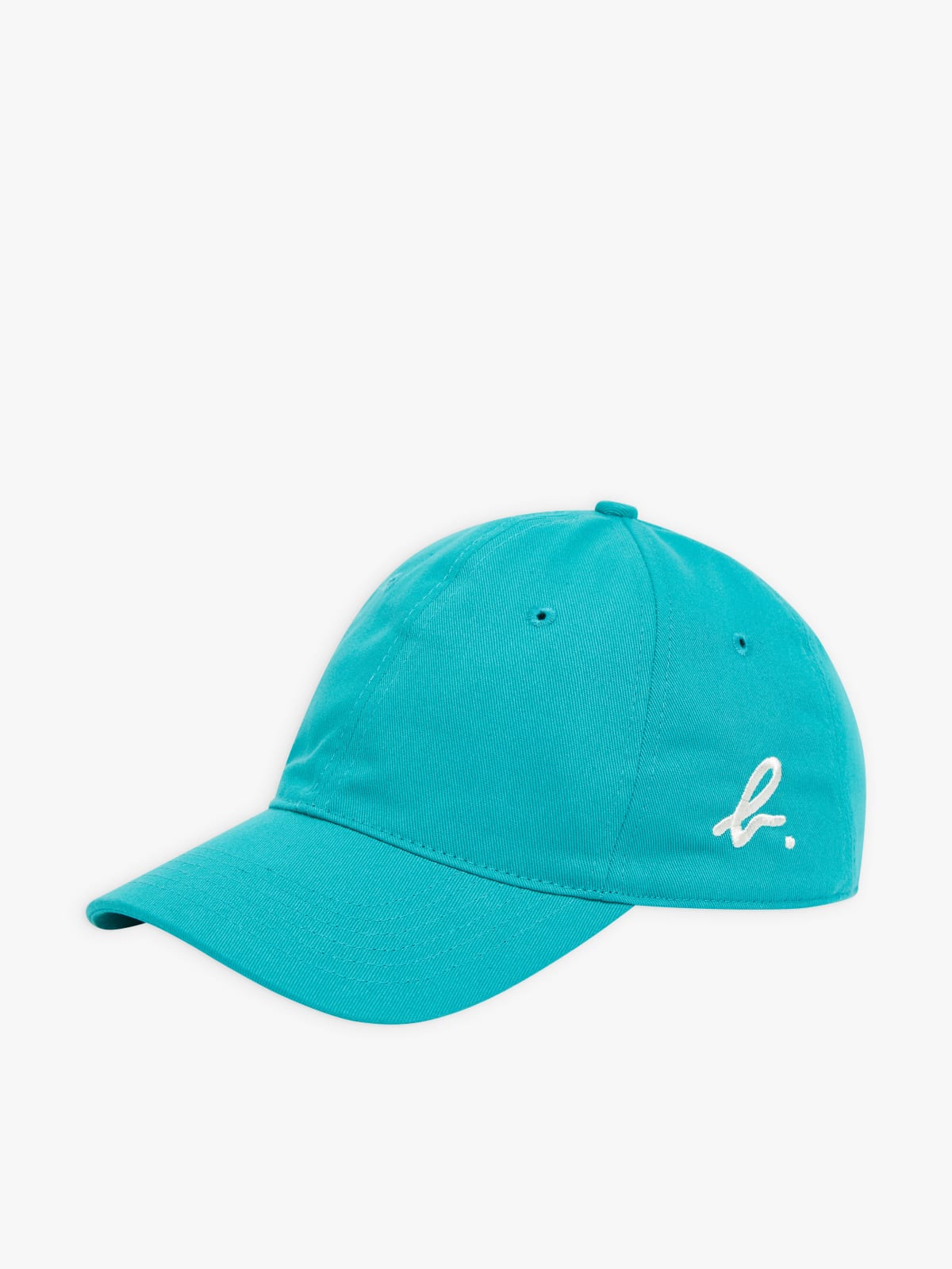 casquette brodée "b." vert peppermint