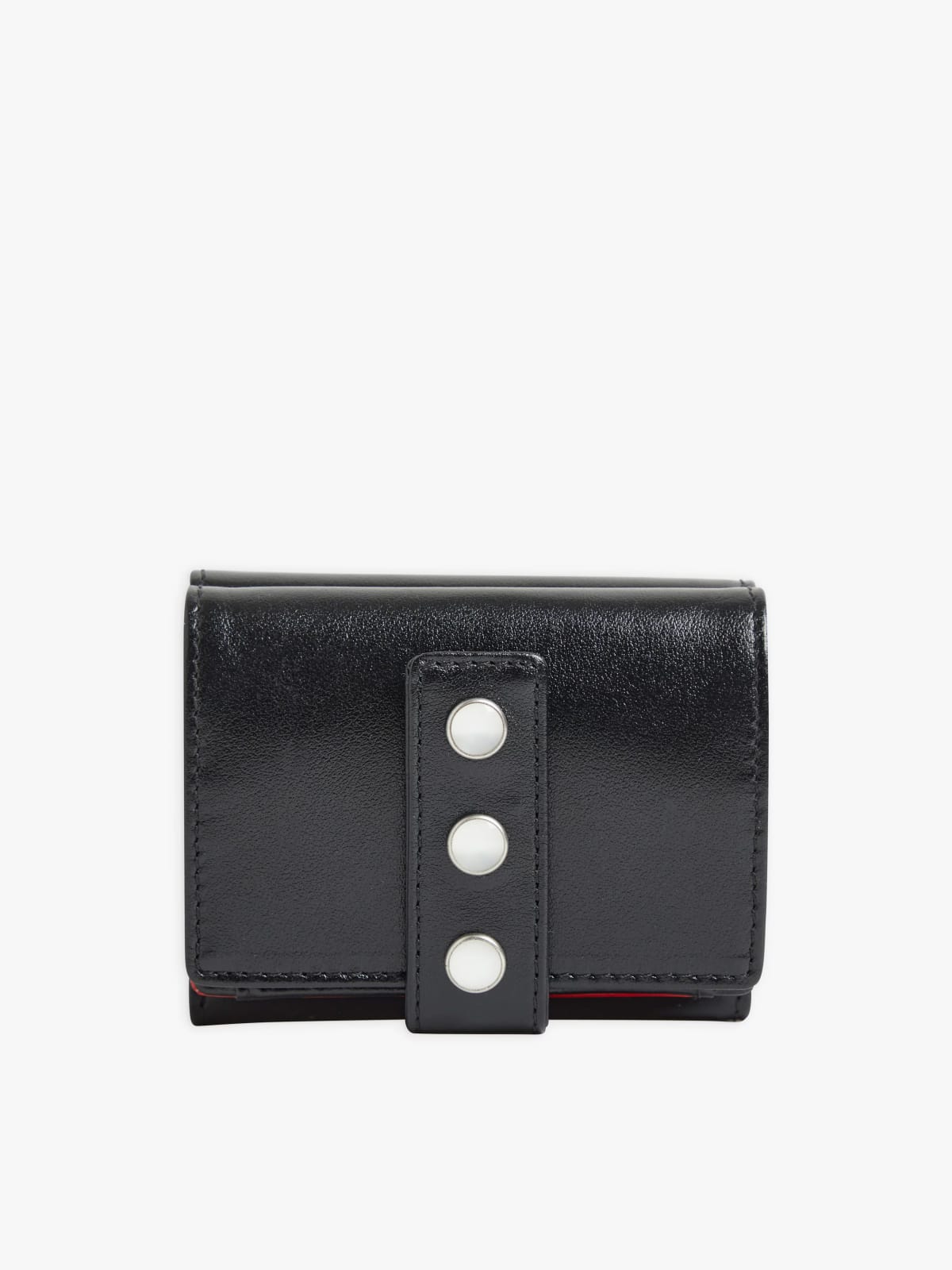 black leather wallet