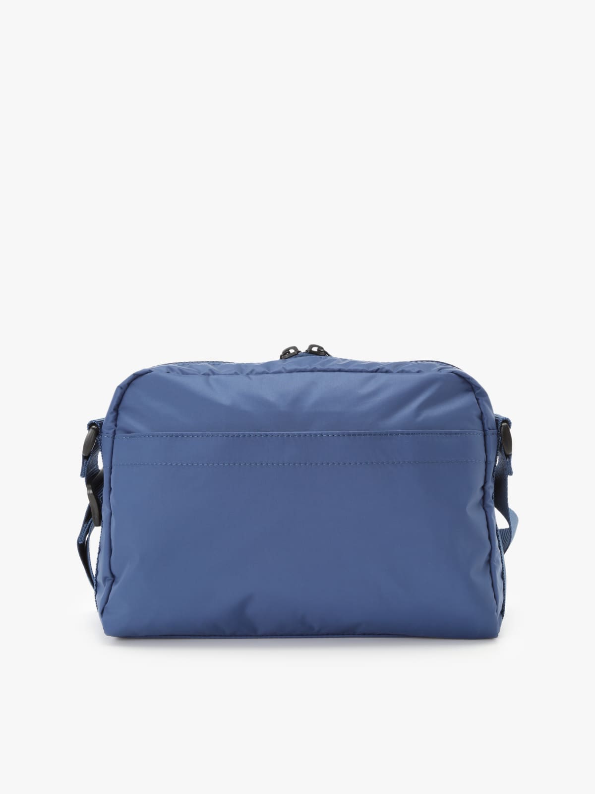 blue nylon bag