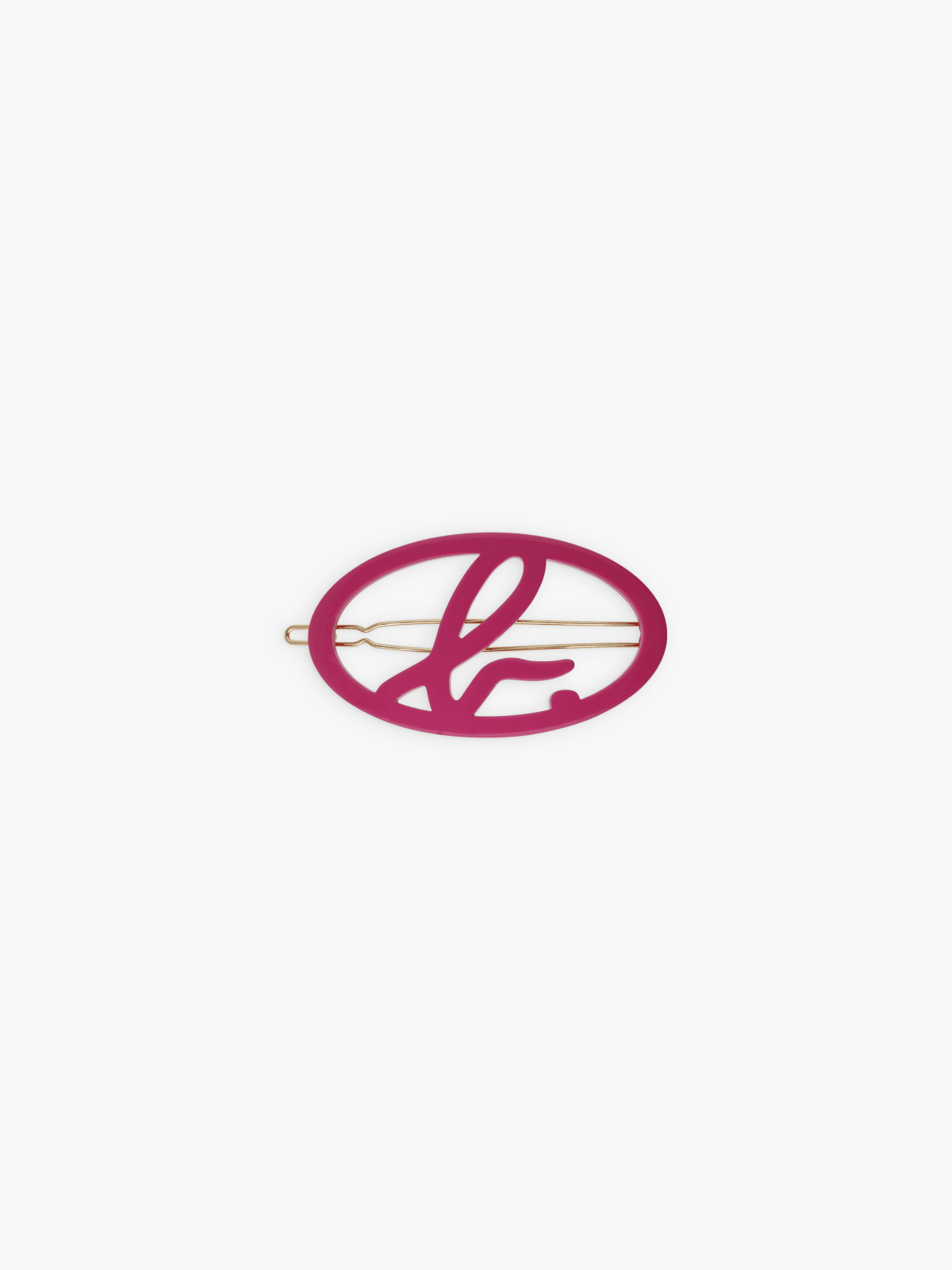 pink b. logo clip