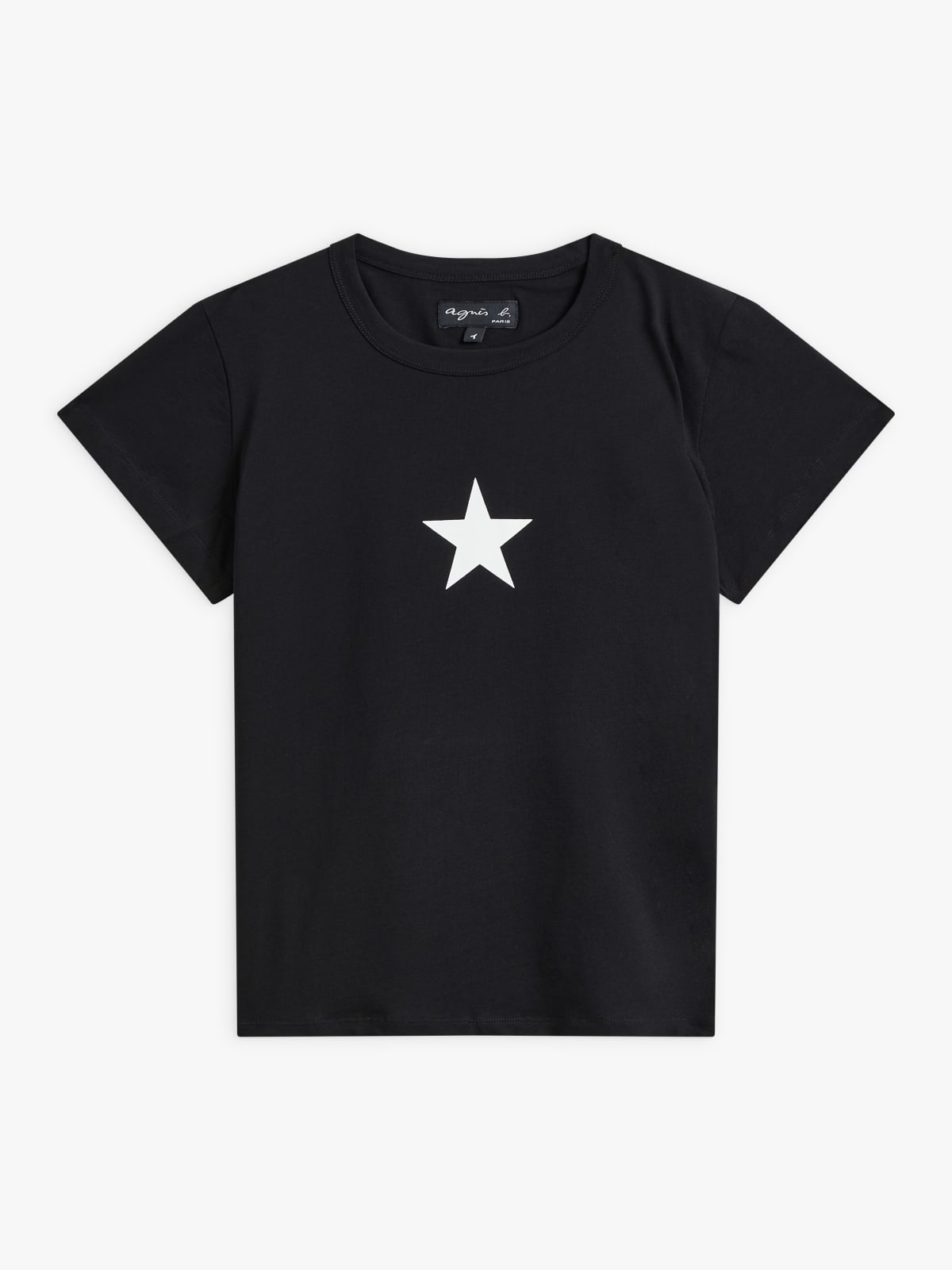 black cotton Brando star t-shirt
