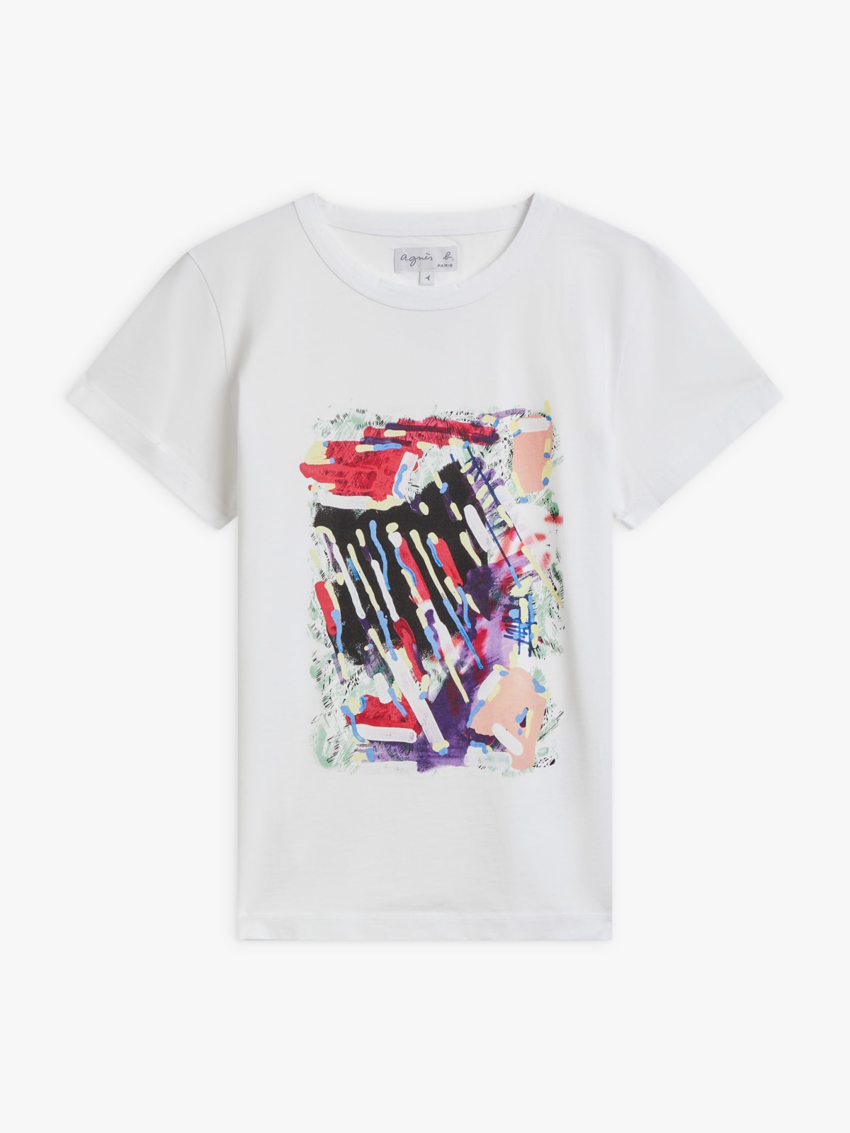 white cotton Brando t-shirt artist Bishop