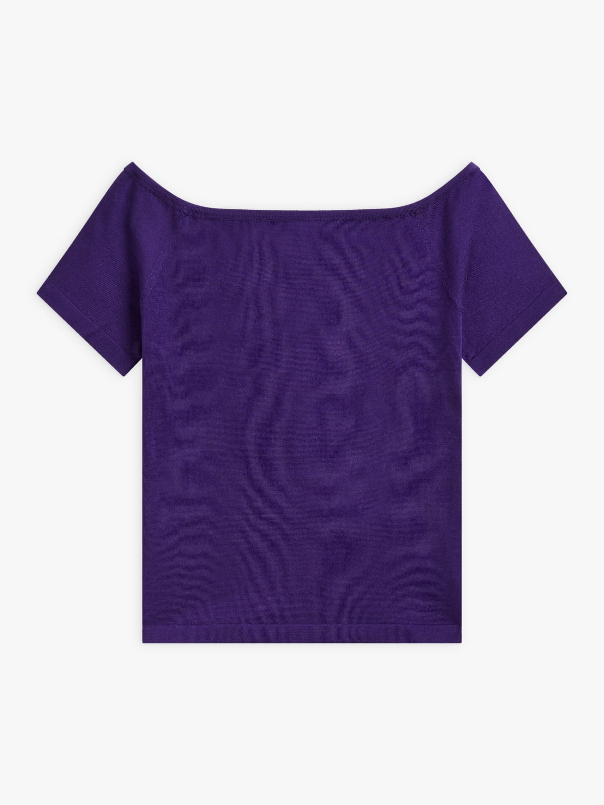 purple cotton boat neck Minnie jumper