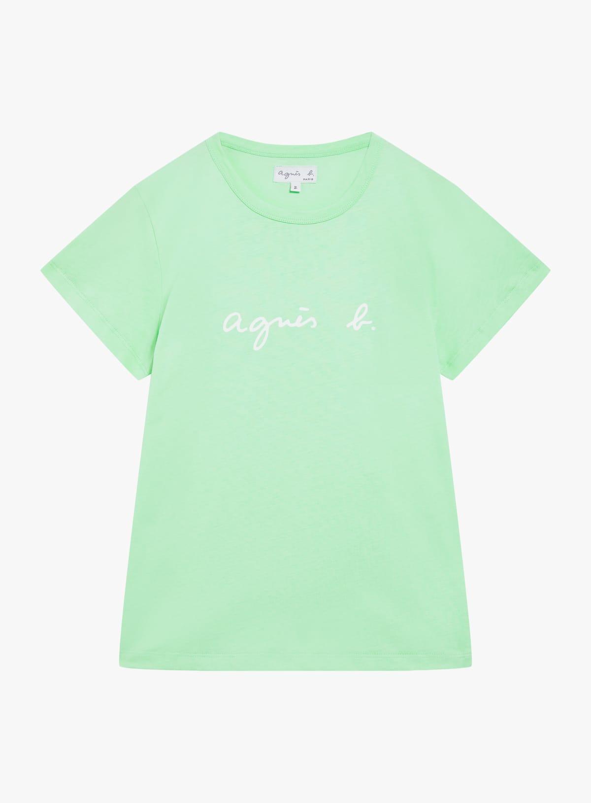 Brando t-shirt in cotton with agn&egrave;s b. logo