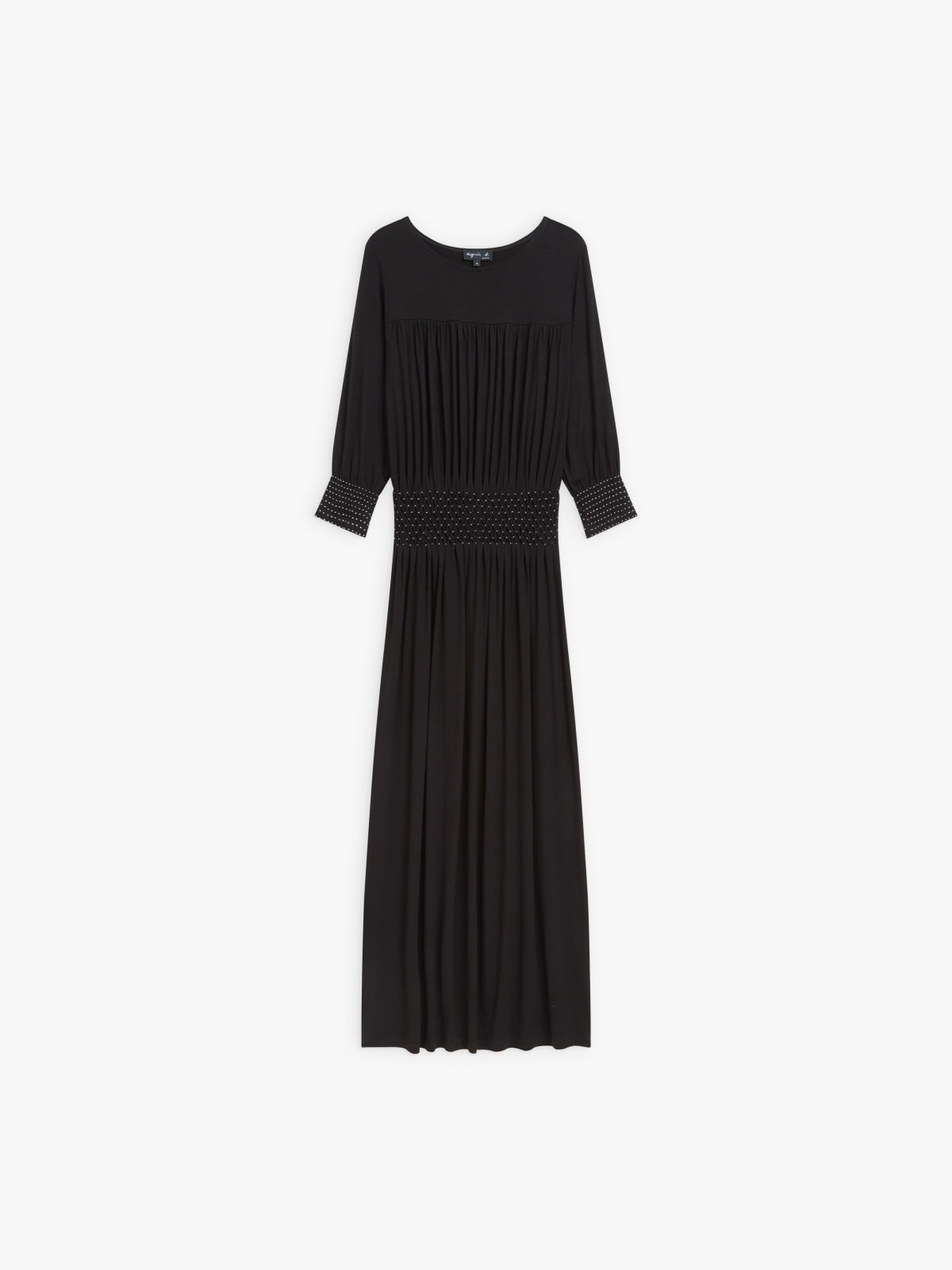 black viscose long Carry dress