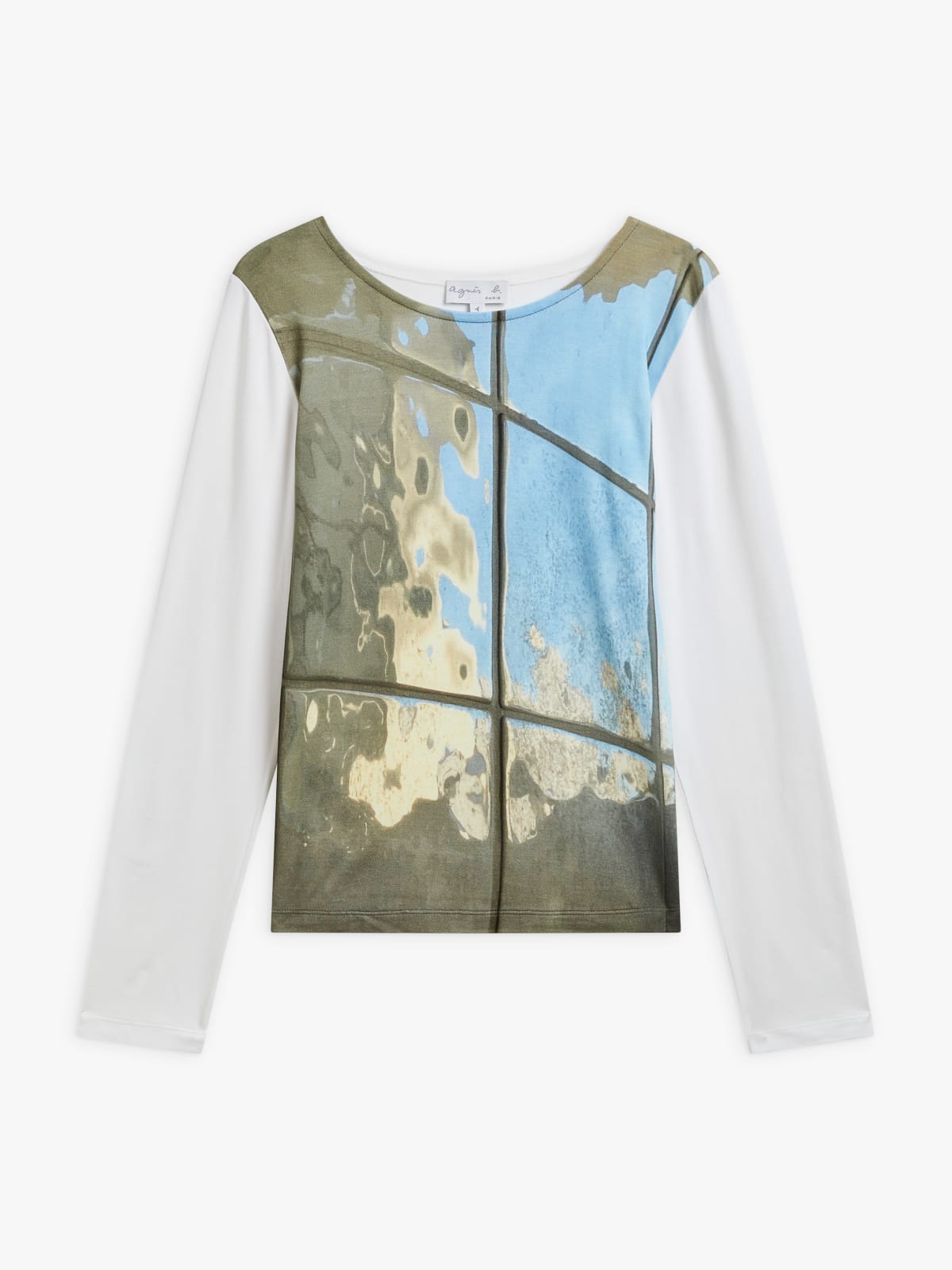  digital print "Carrelage" ("tiles") Martin t-shirt