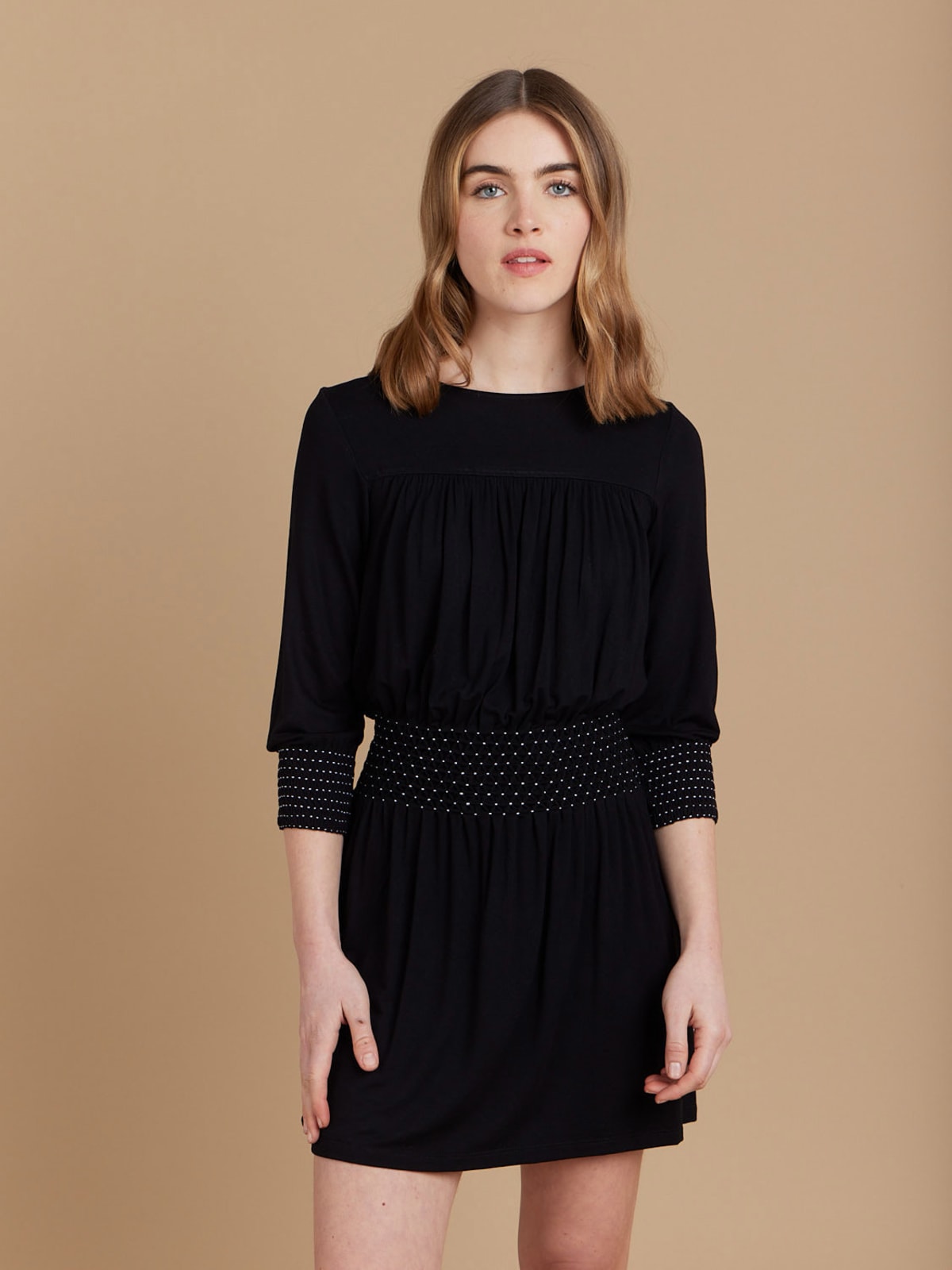 black viscose short Carry dress