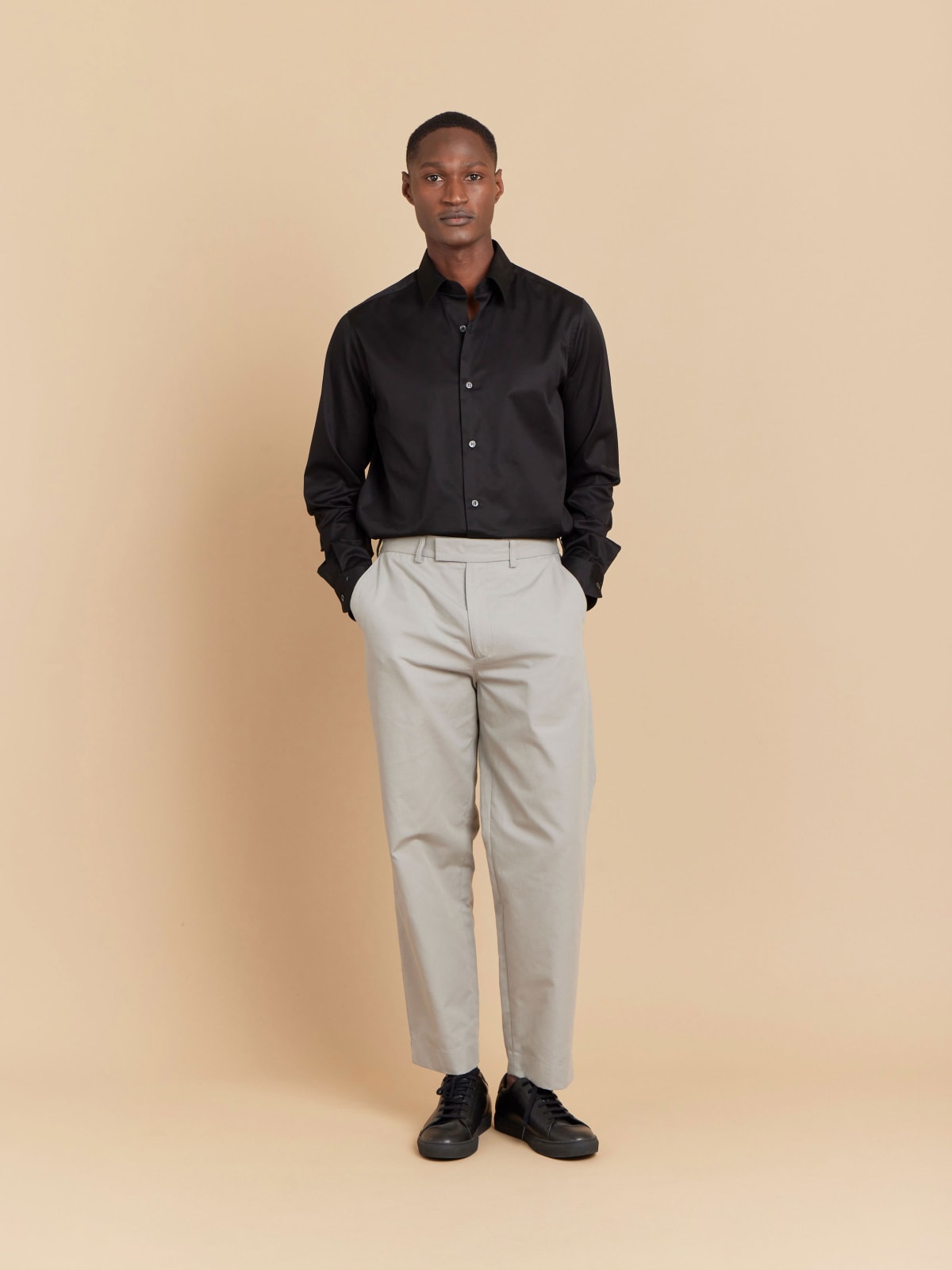 cotton Jami trousers