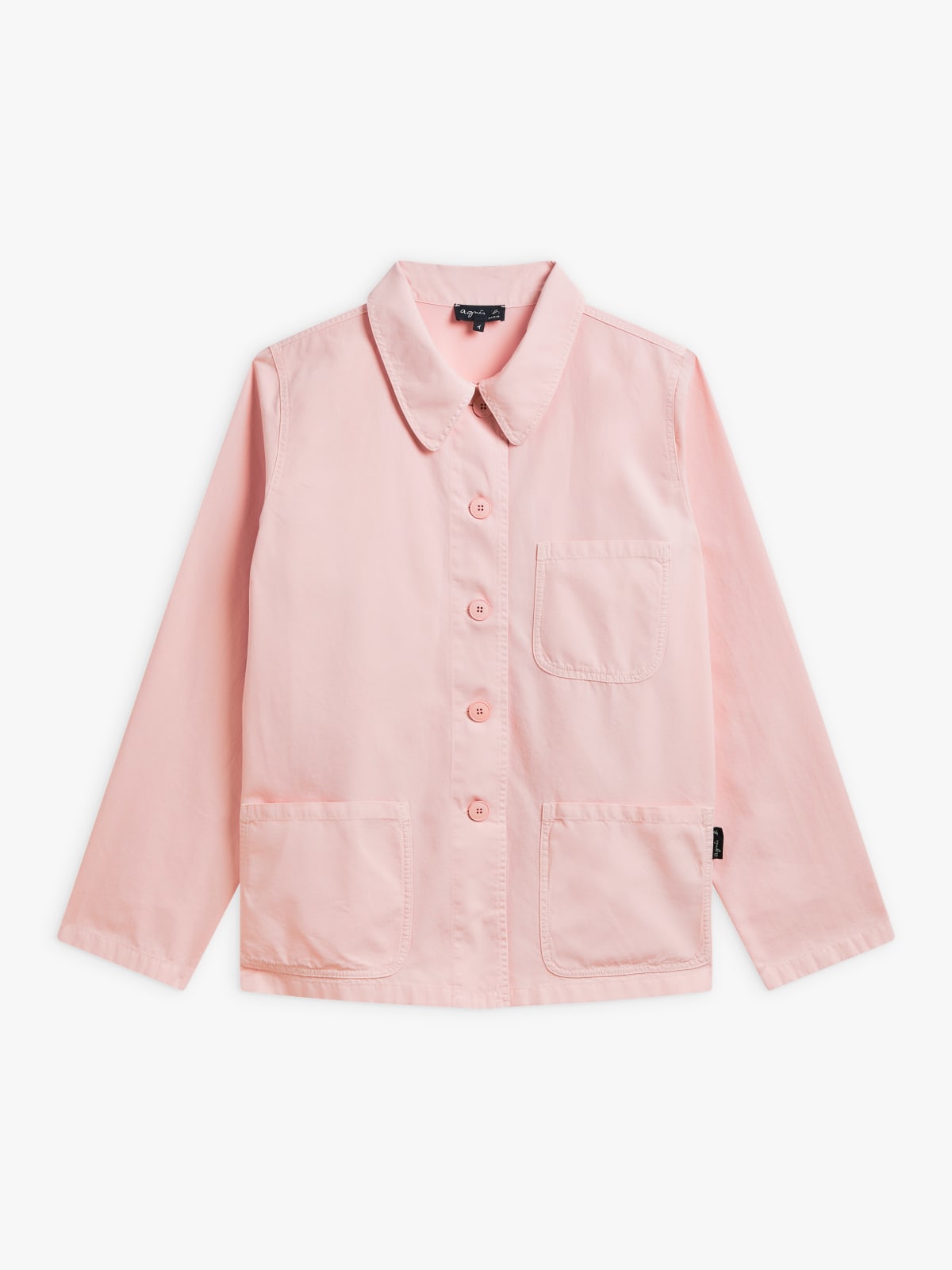 pink cotton canvas Sanshui jacket