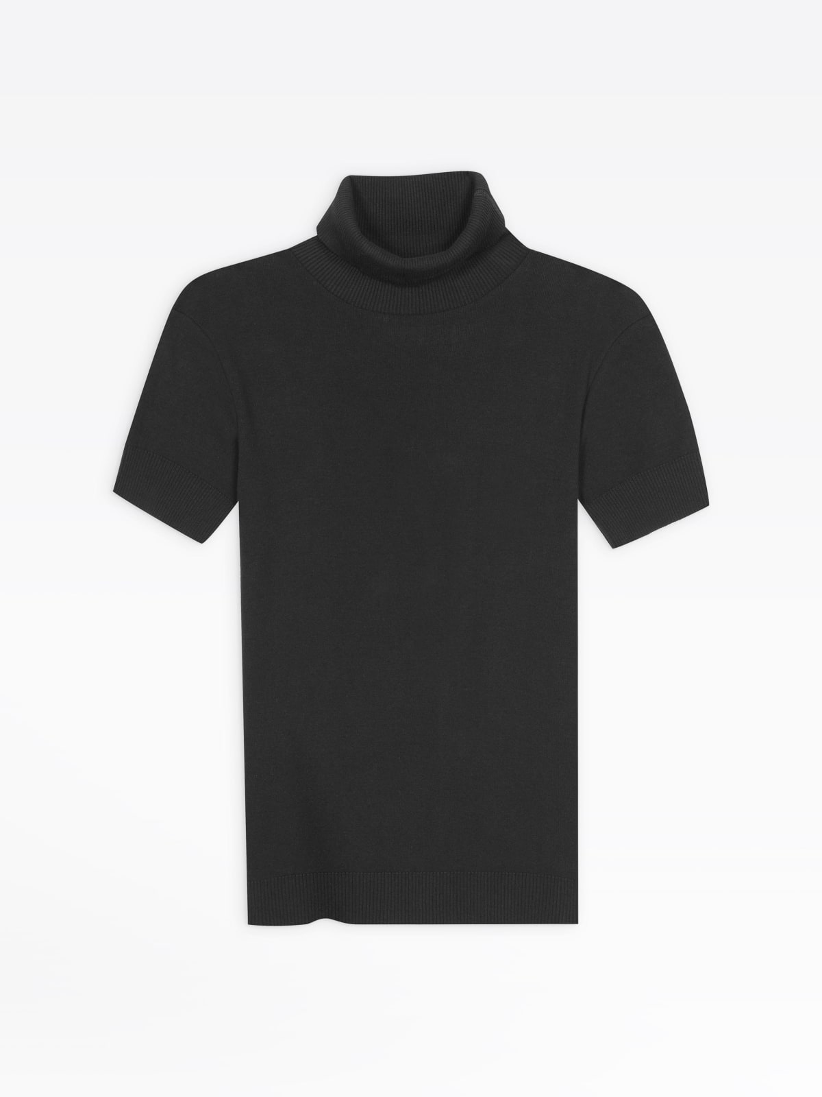 black short sleeves Eddy sweater