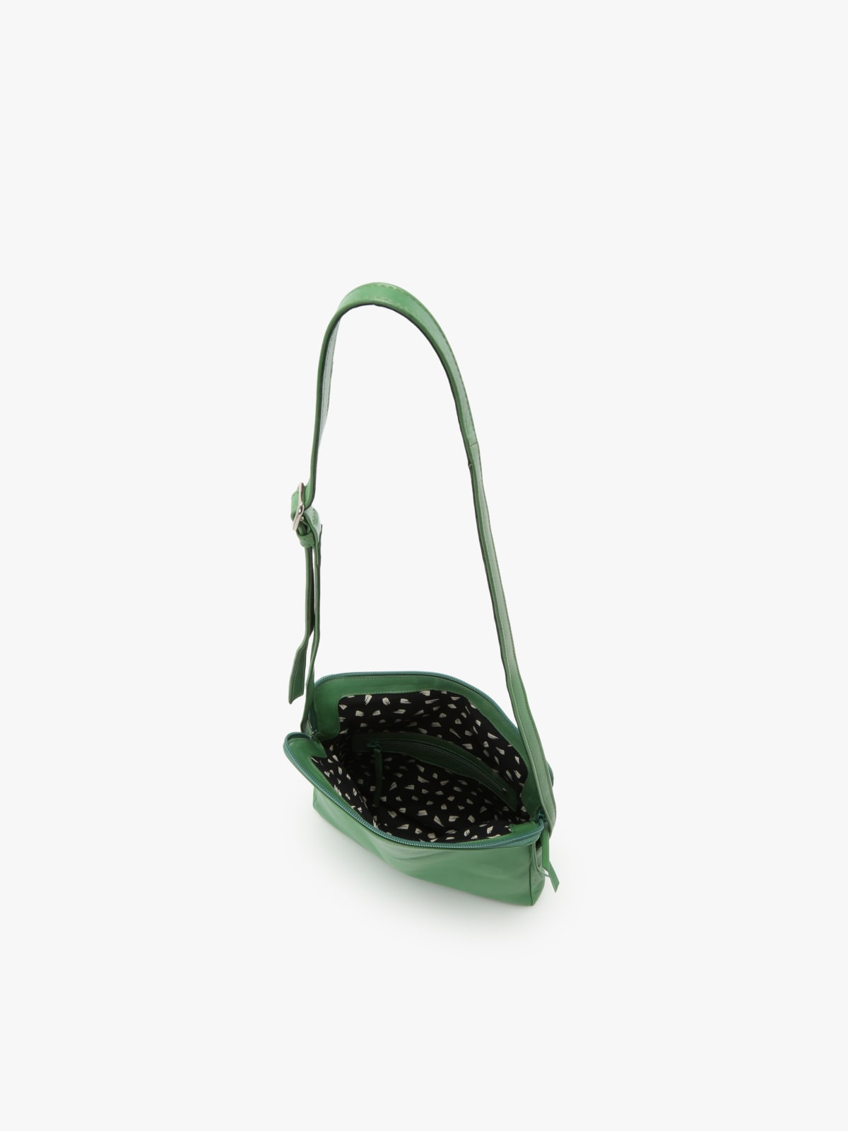 green sac Asya en cuir image number 3