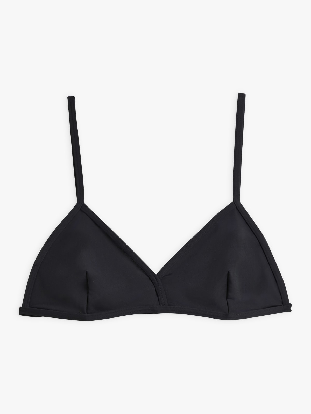 black triangle bra top