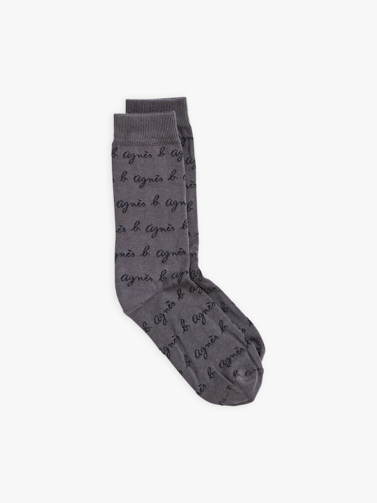 grey cotton Charles socks