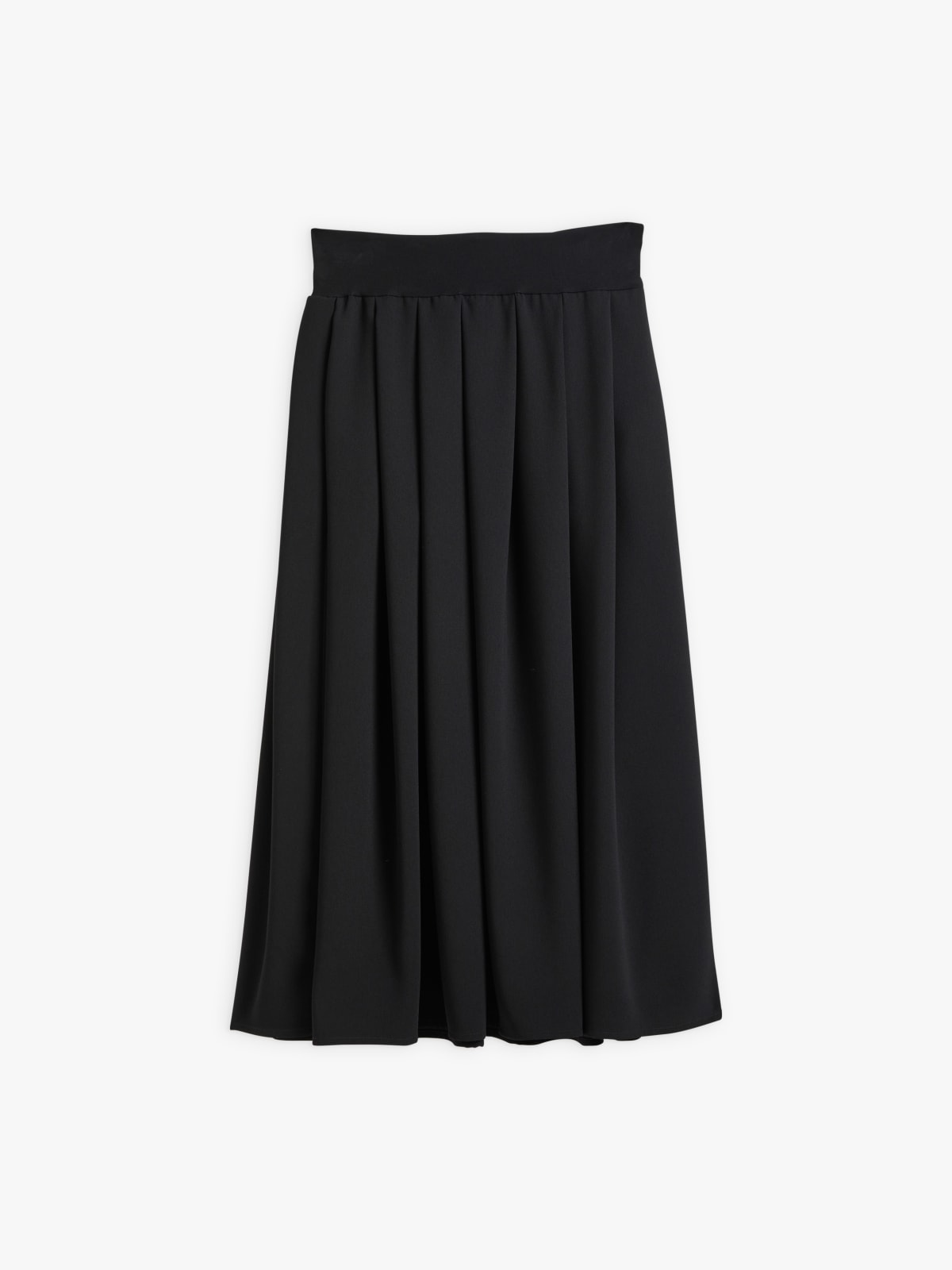 black polyester Grand Hotel skirt