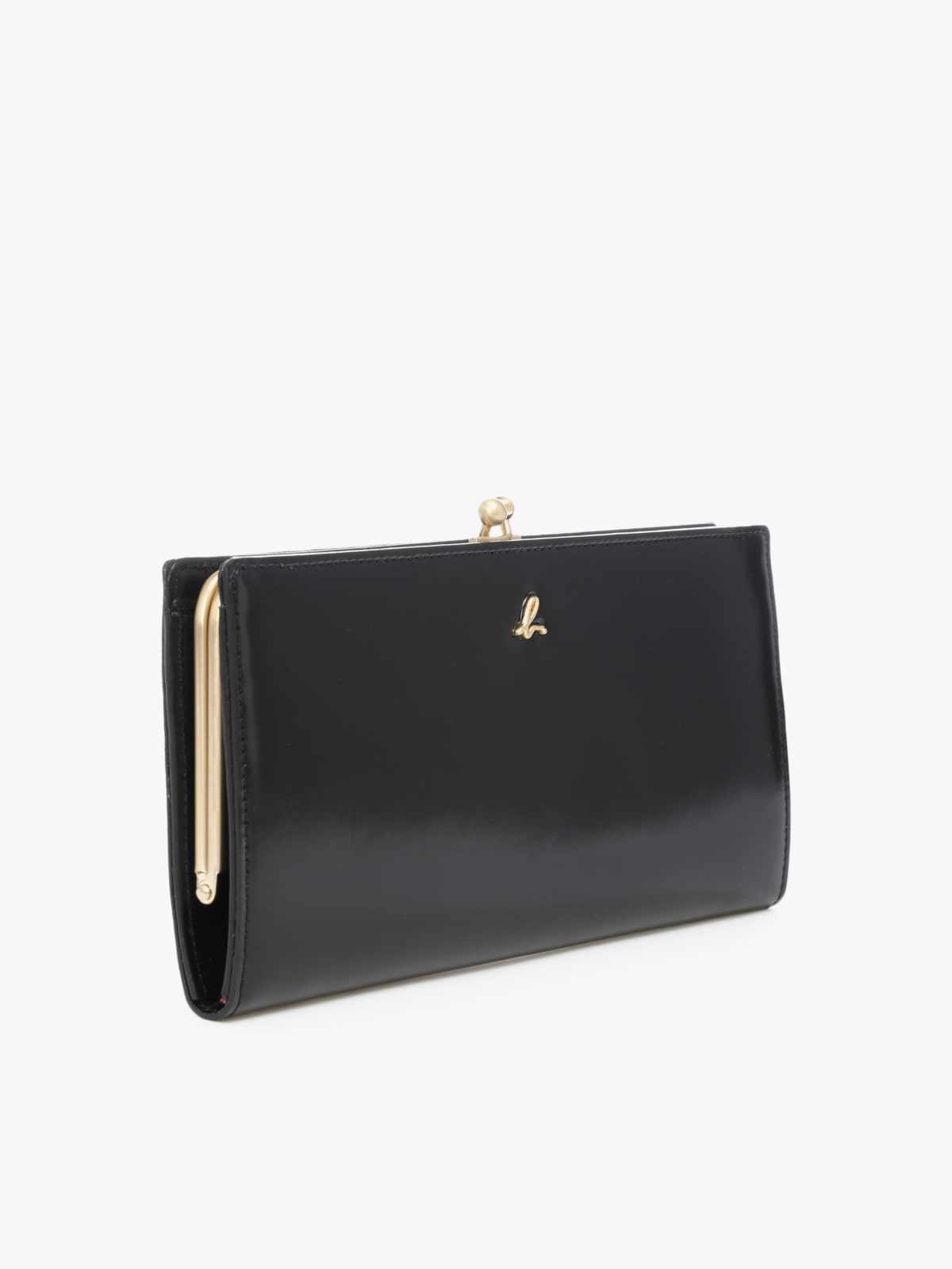 black long leather wallet image number 2