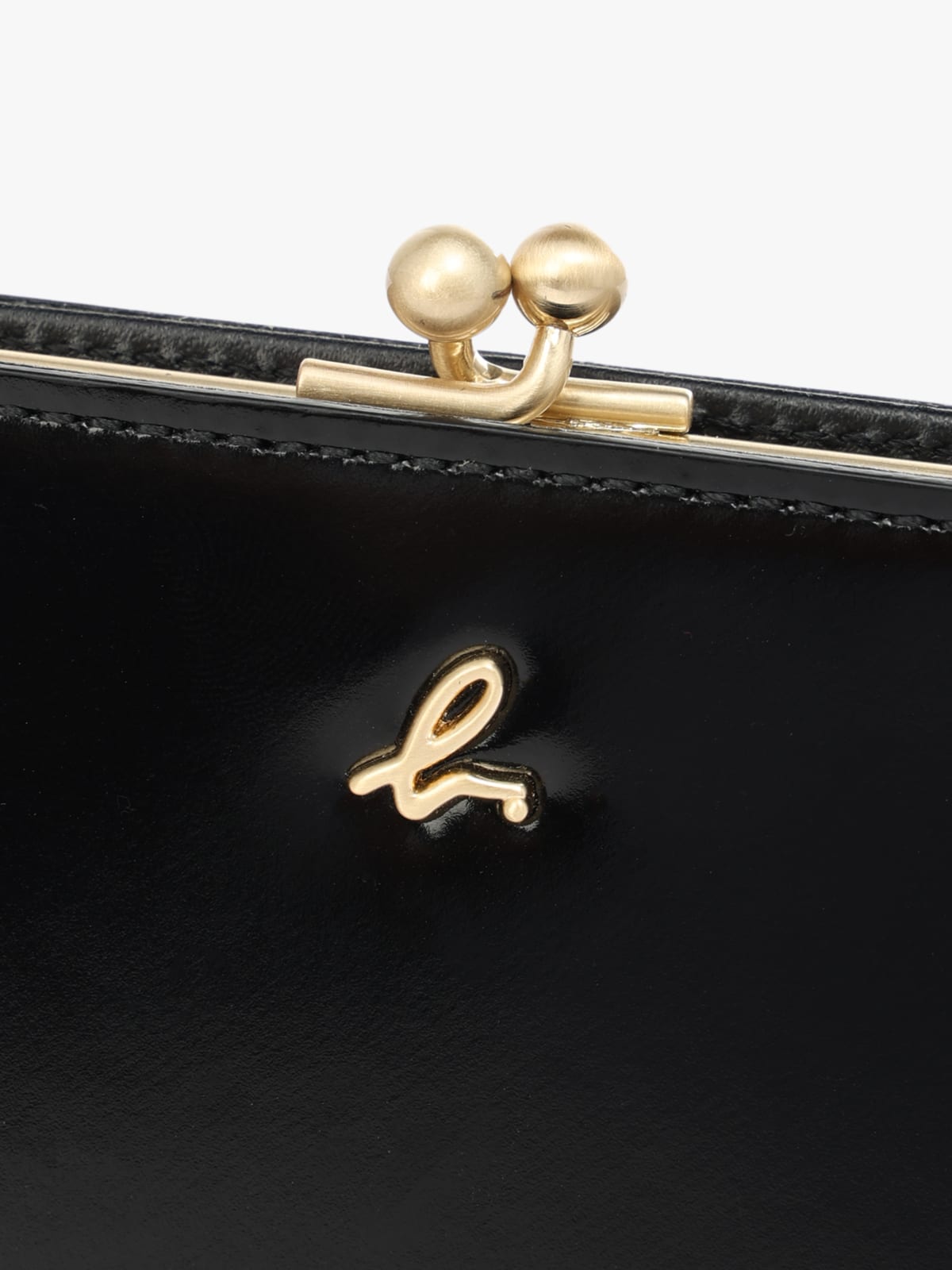 black long leather wallet image number 3