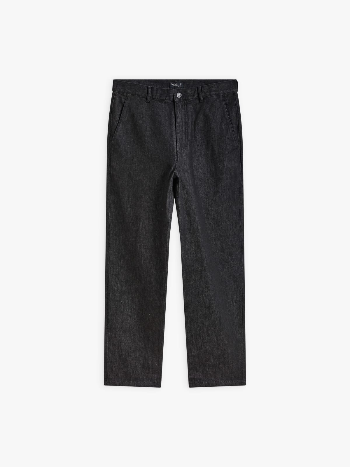 black cotton trousers 