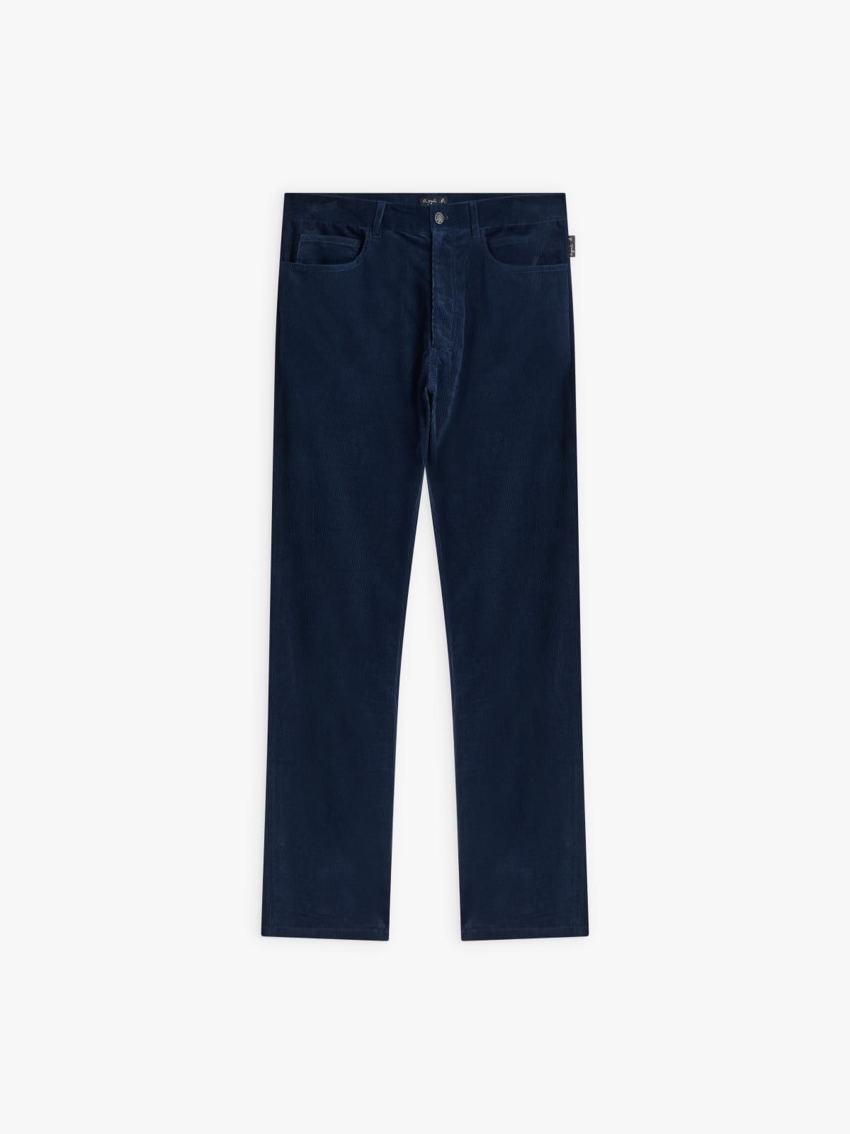 blue cotton velours Chris jeans 