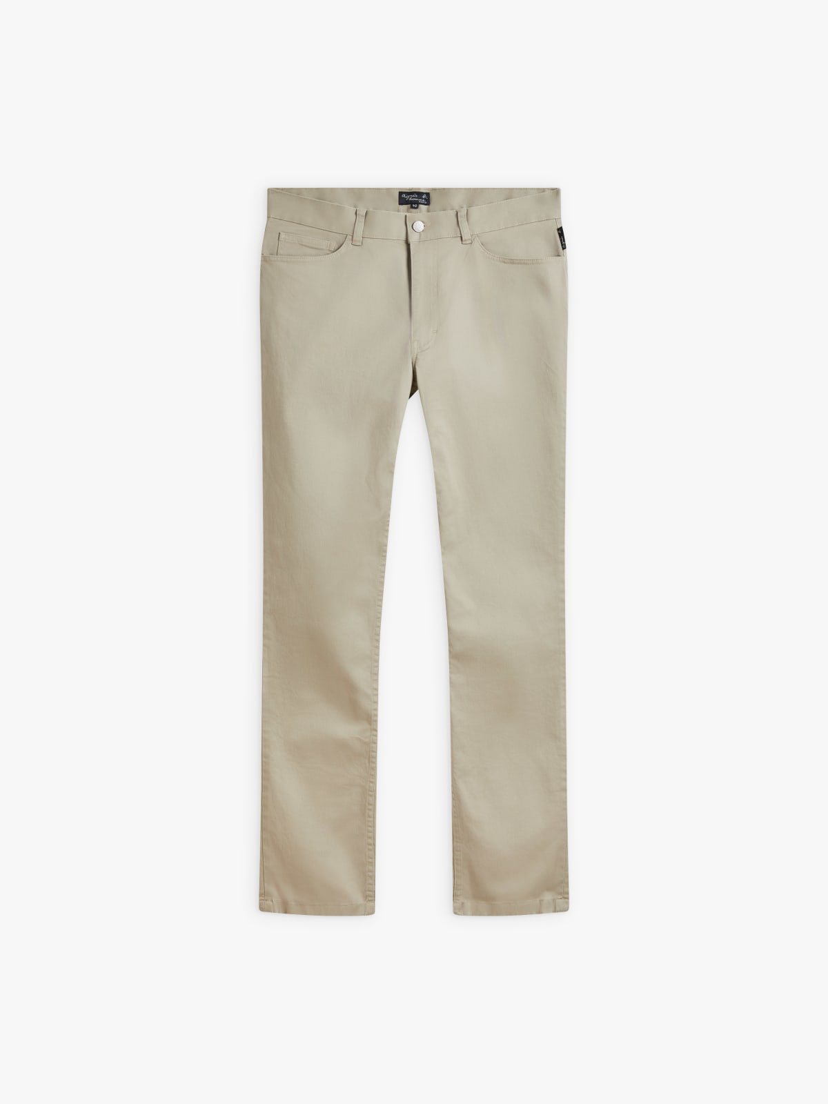 beige cotton Slim Iggy jeans 