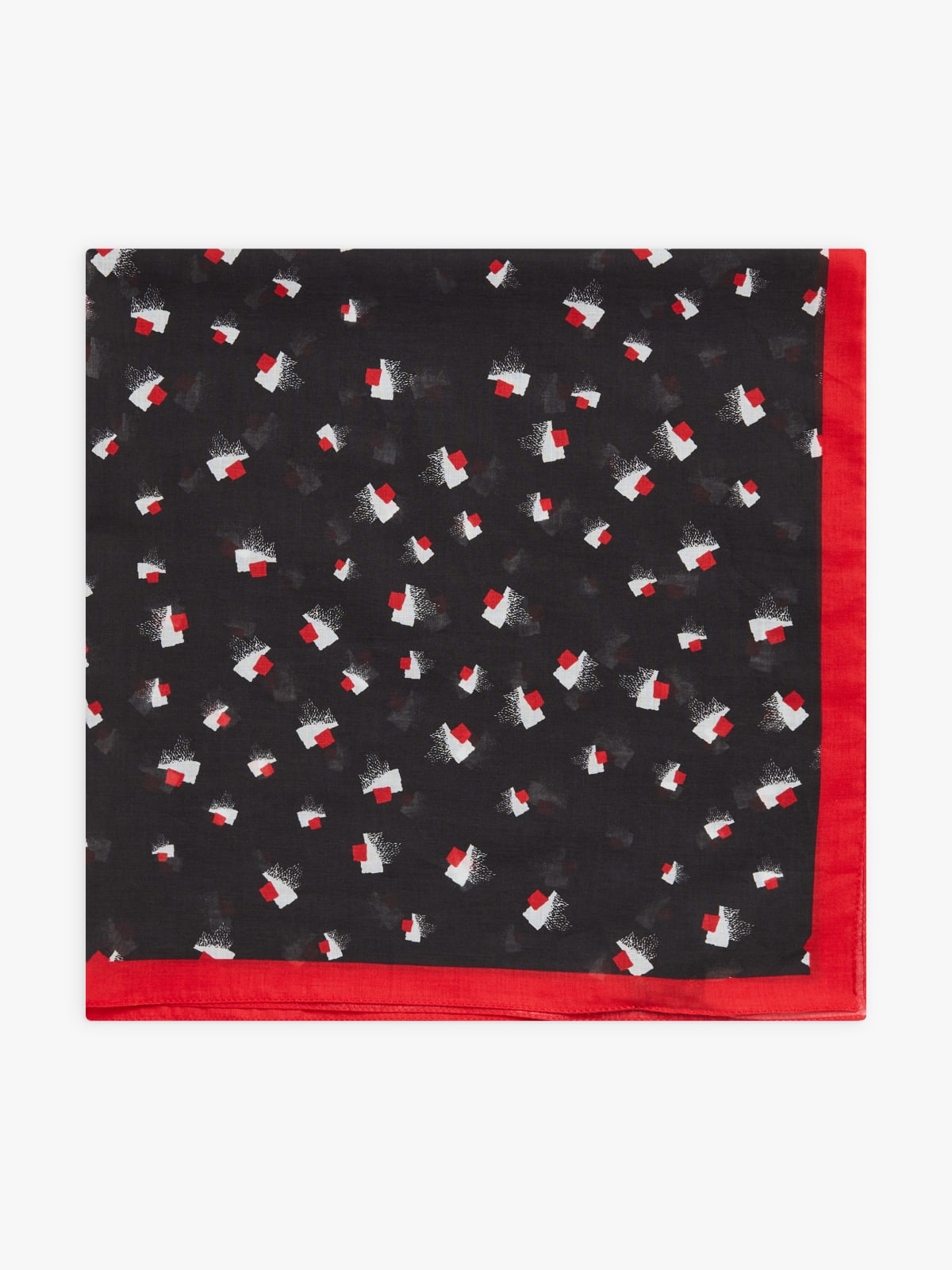 red cotton Joyce bandana