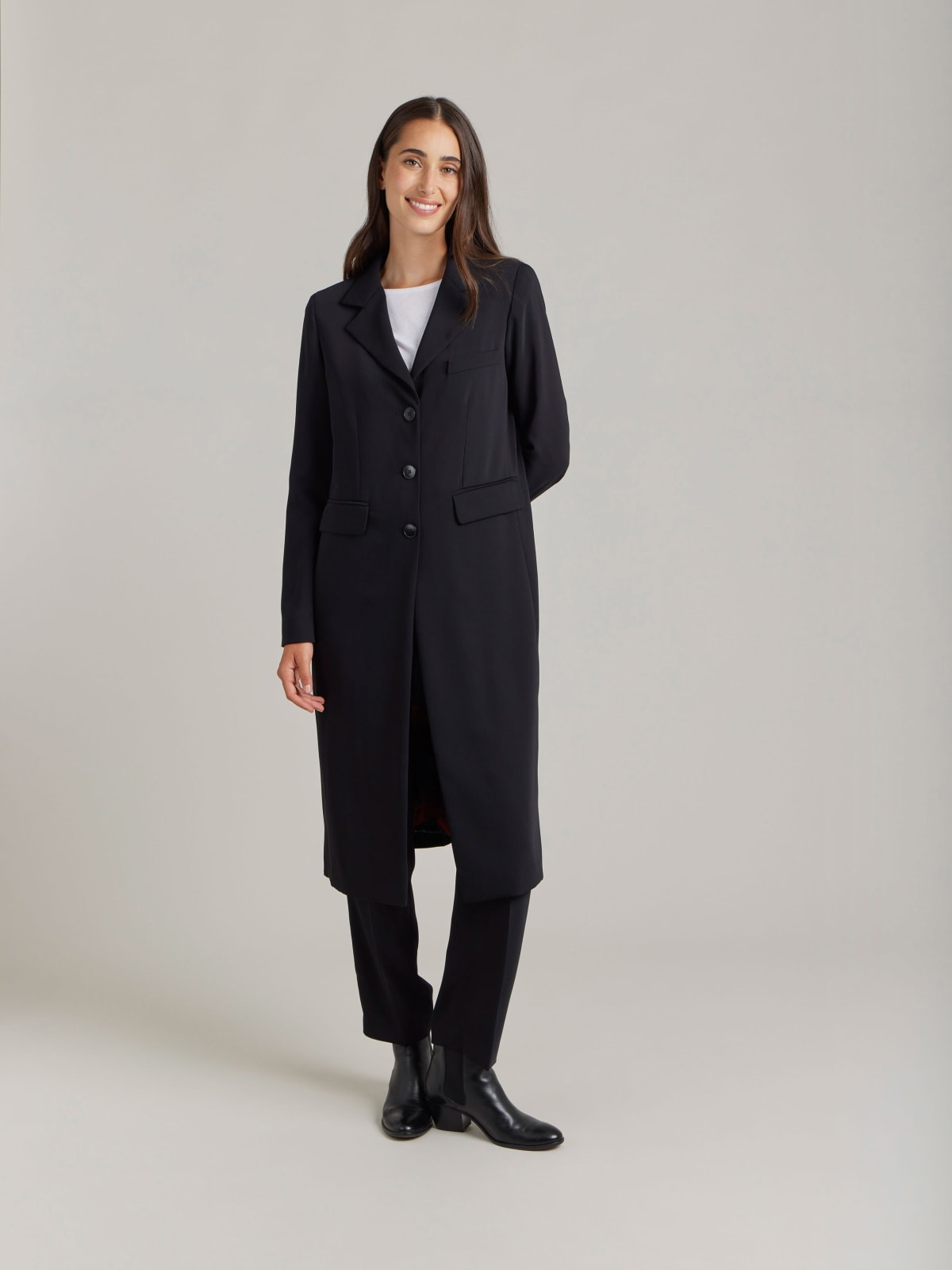 black Charley Chester coat 