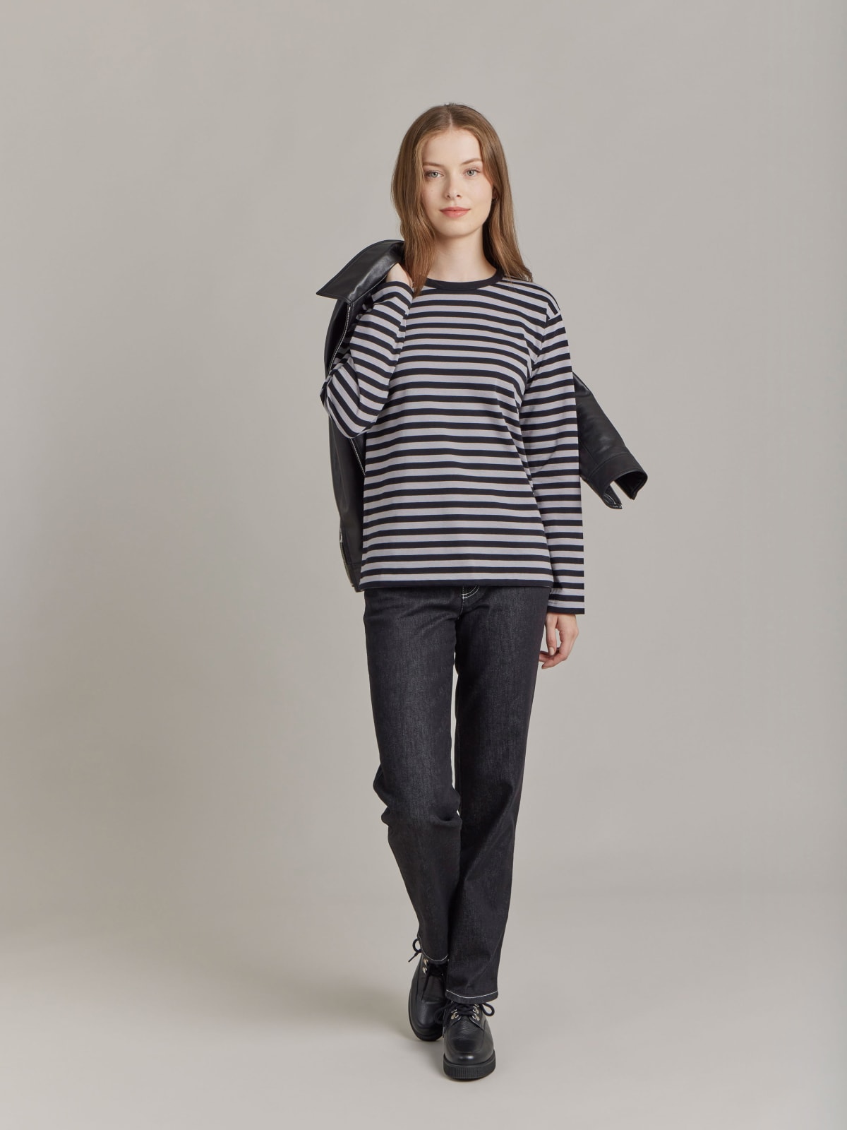 black striped Cool t-shirt