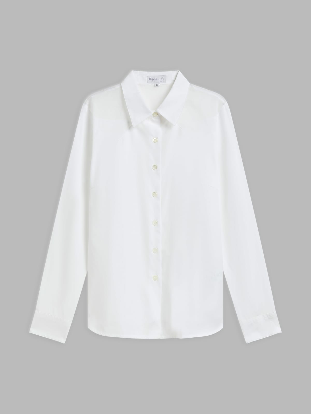 white cotton gabardine cowboy shirt