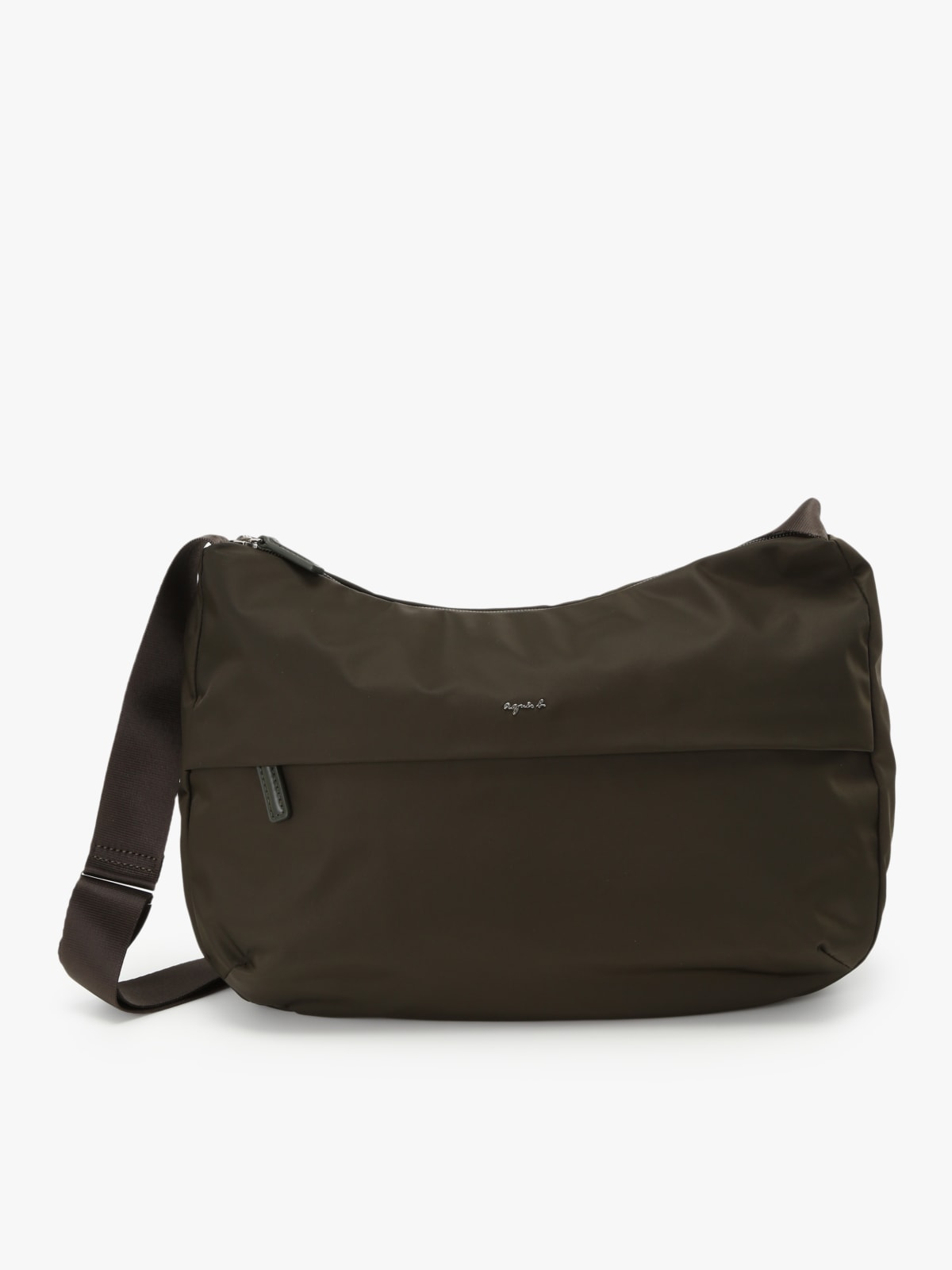 sac bandoulière en toile nylon vert