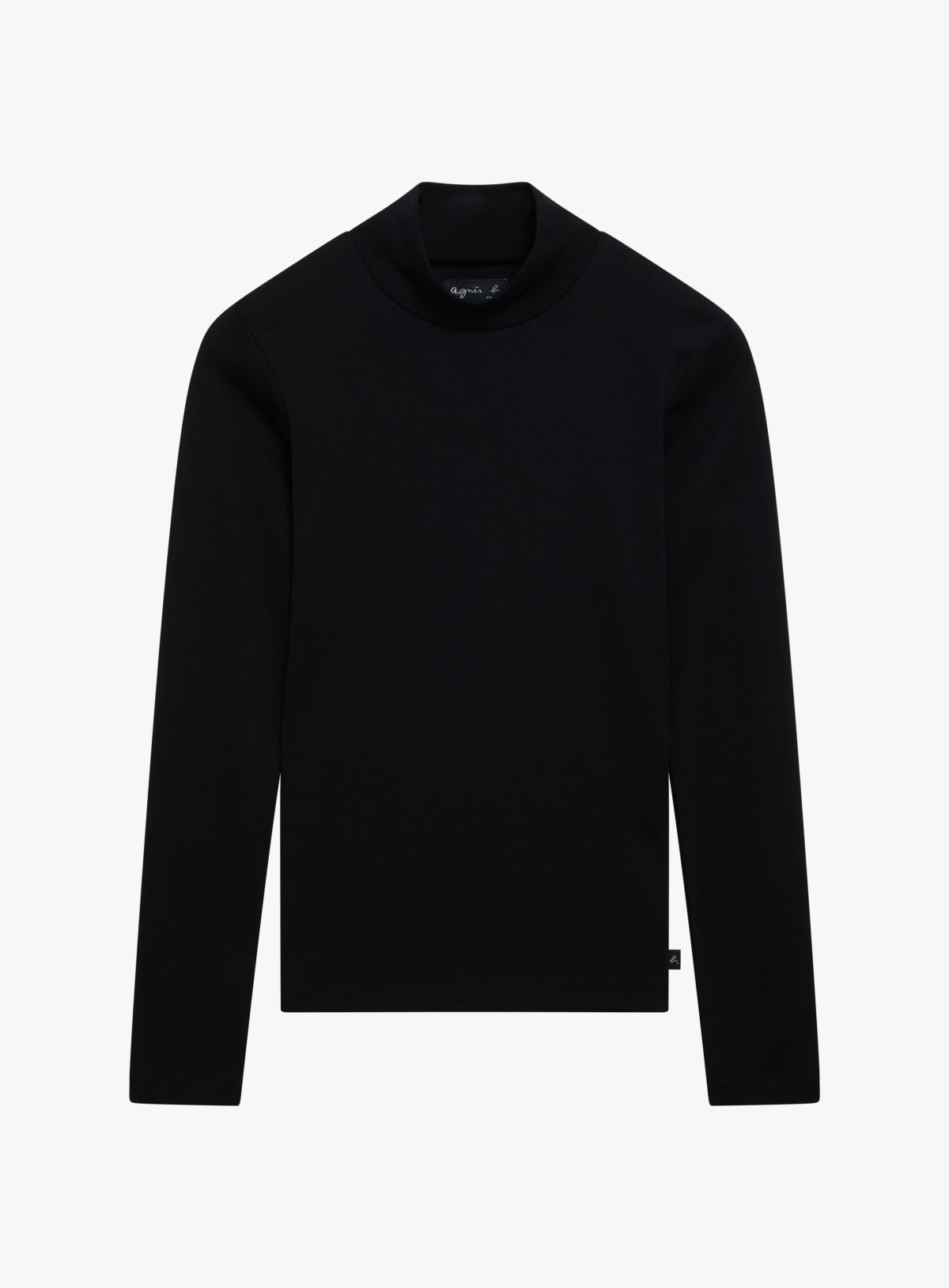 t-shirt Vian en coton noir