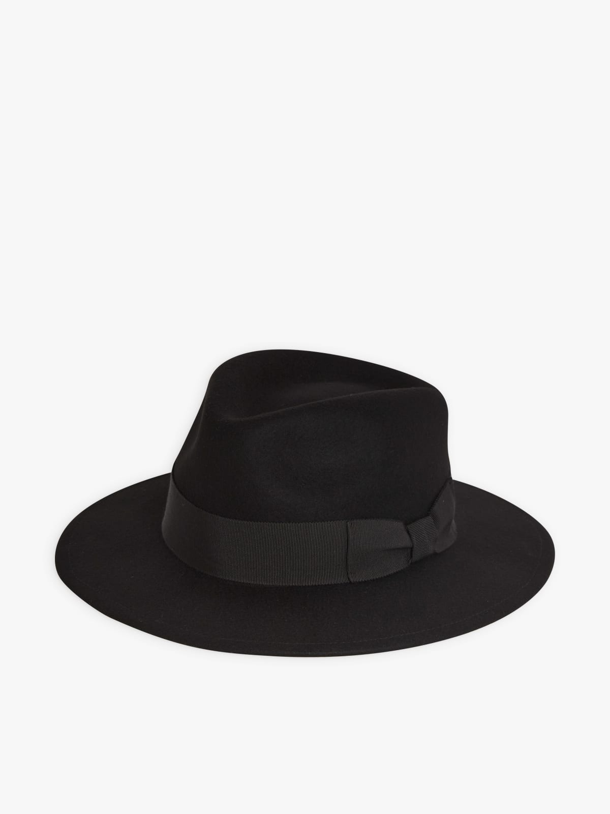 black wool Saliou hat