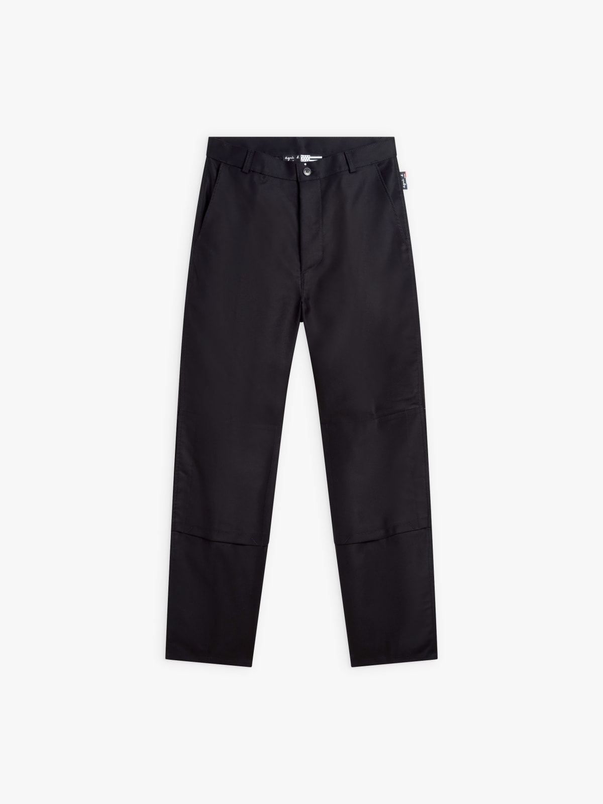 black cotton trousers agnès b. x Dolmen