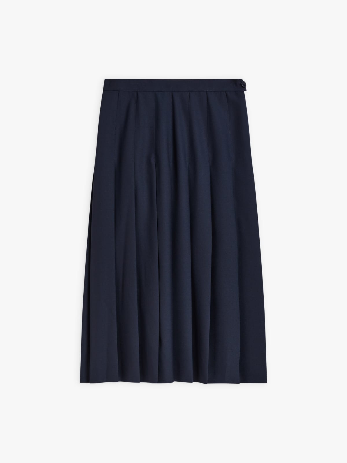 blue worsted wool Cherine skirt