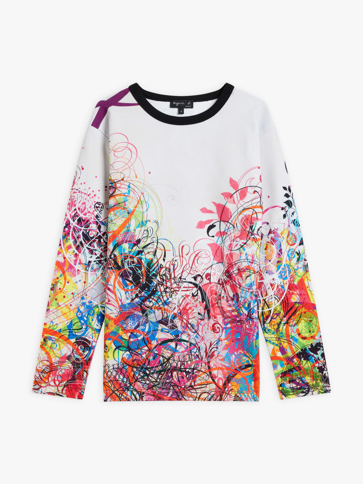 t-shirt Cool en jersey de coton artiste Ryan McGinness