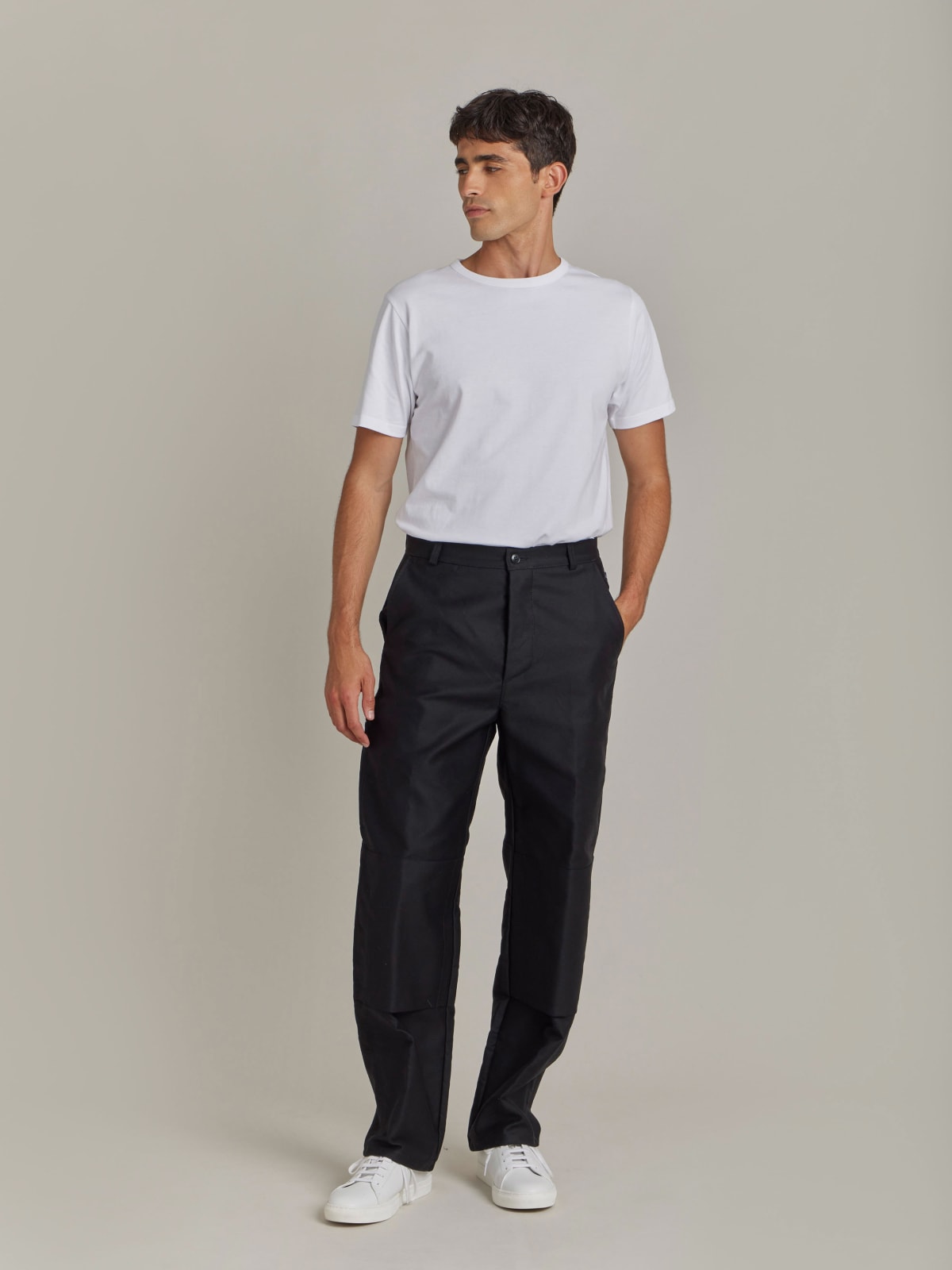 black cotton pants agnès b. x Dolmen black cotton pants agnès b. x Dolmen