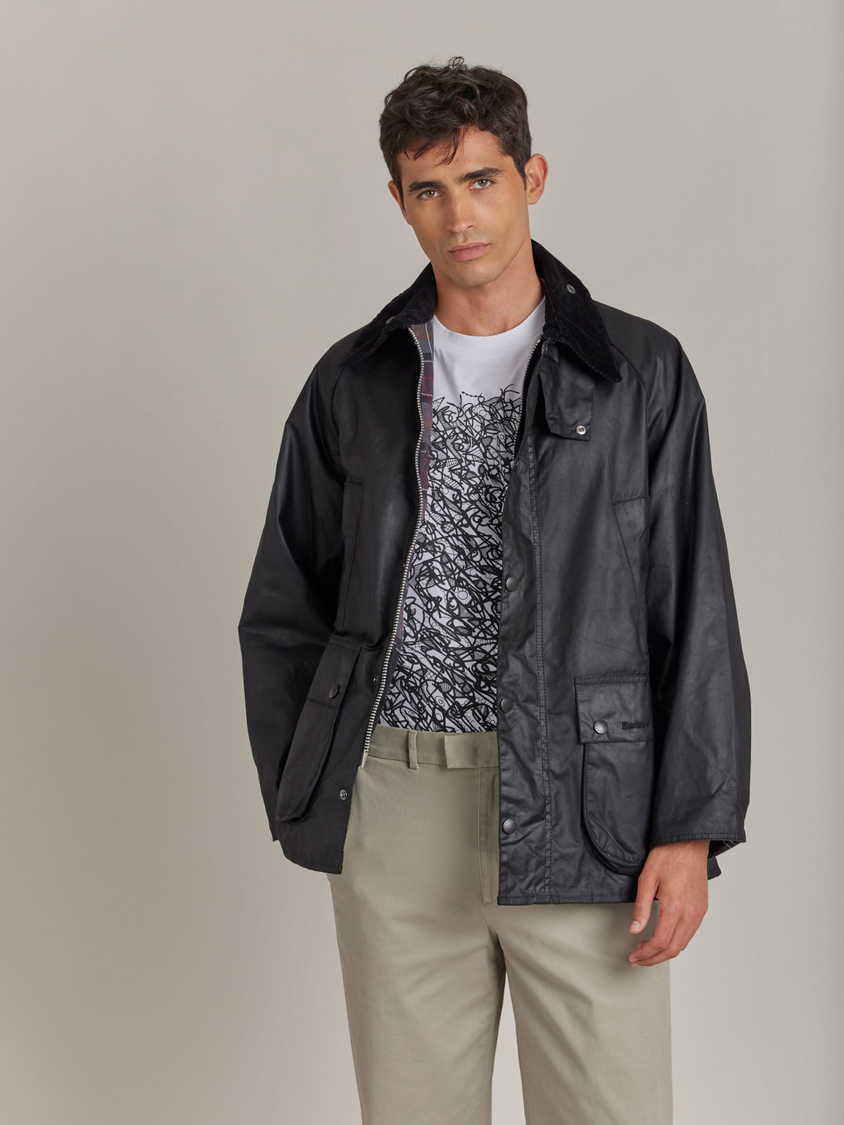 Barbour waxed cotton jacket Barbour waxed cotton jacket