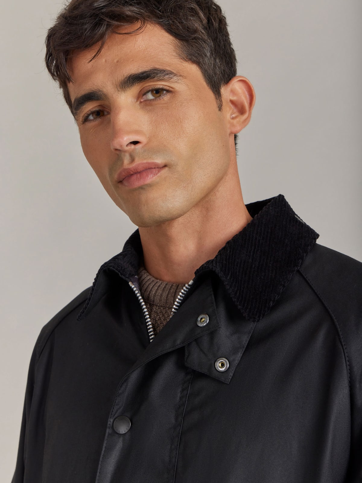 Barbour long waxed cotton coat Barbour long waxed cotton coat