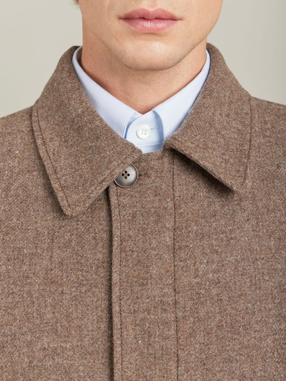 brown shetland wool jacket brown shetland wool jacket