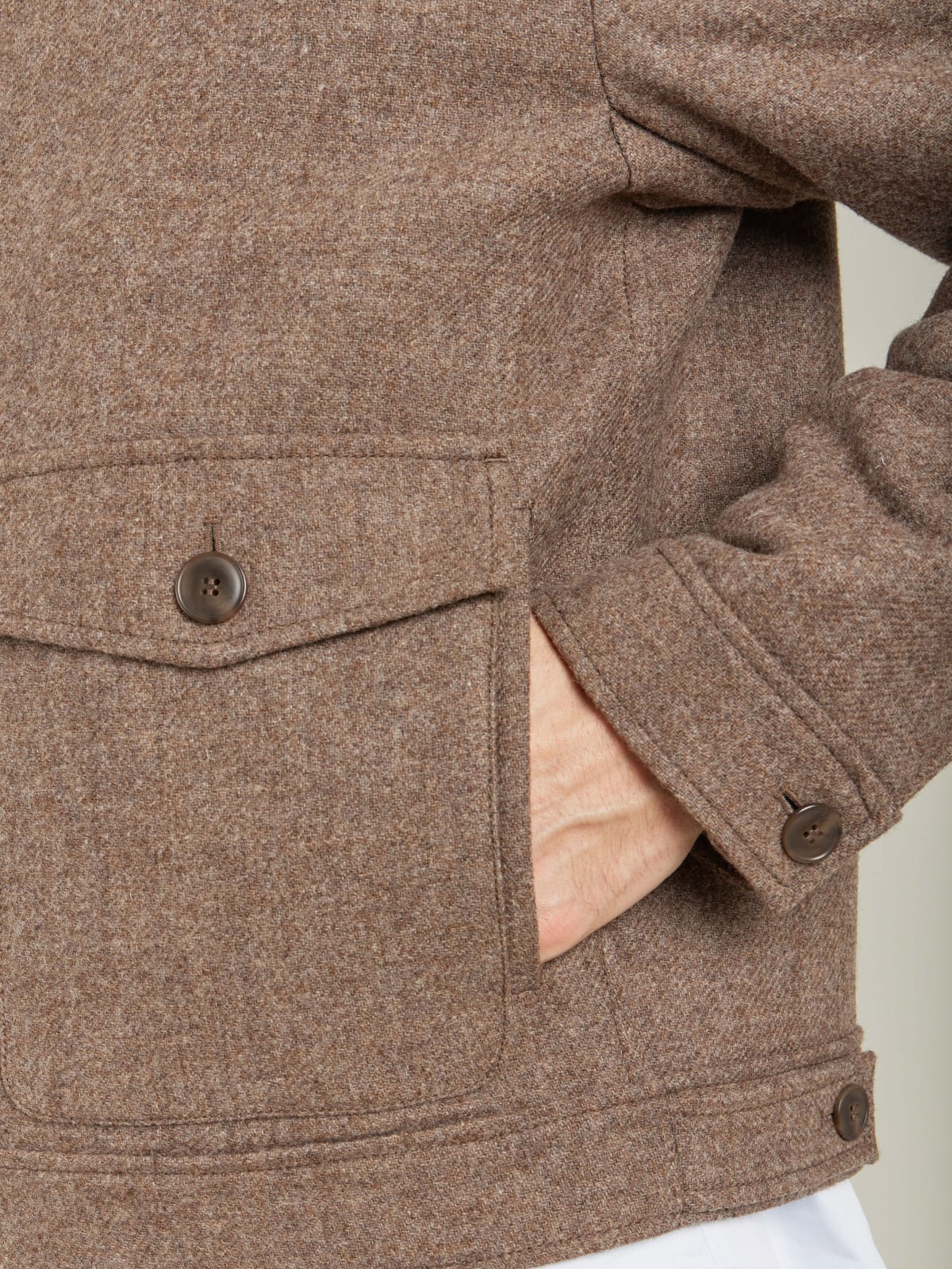 brown shetland wool jacket brown shetland wool jacket
